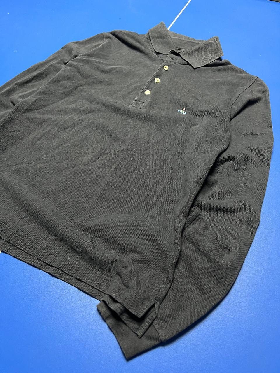 Vivienne Westwood Vivienne Westwood Polo Shirt Long Sleeve Logo Orb Men Size US M / EU 48-50 / 2 - 3 Thumbnail