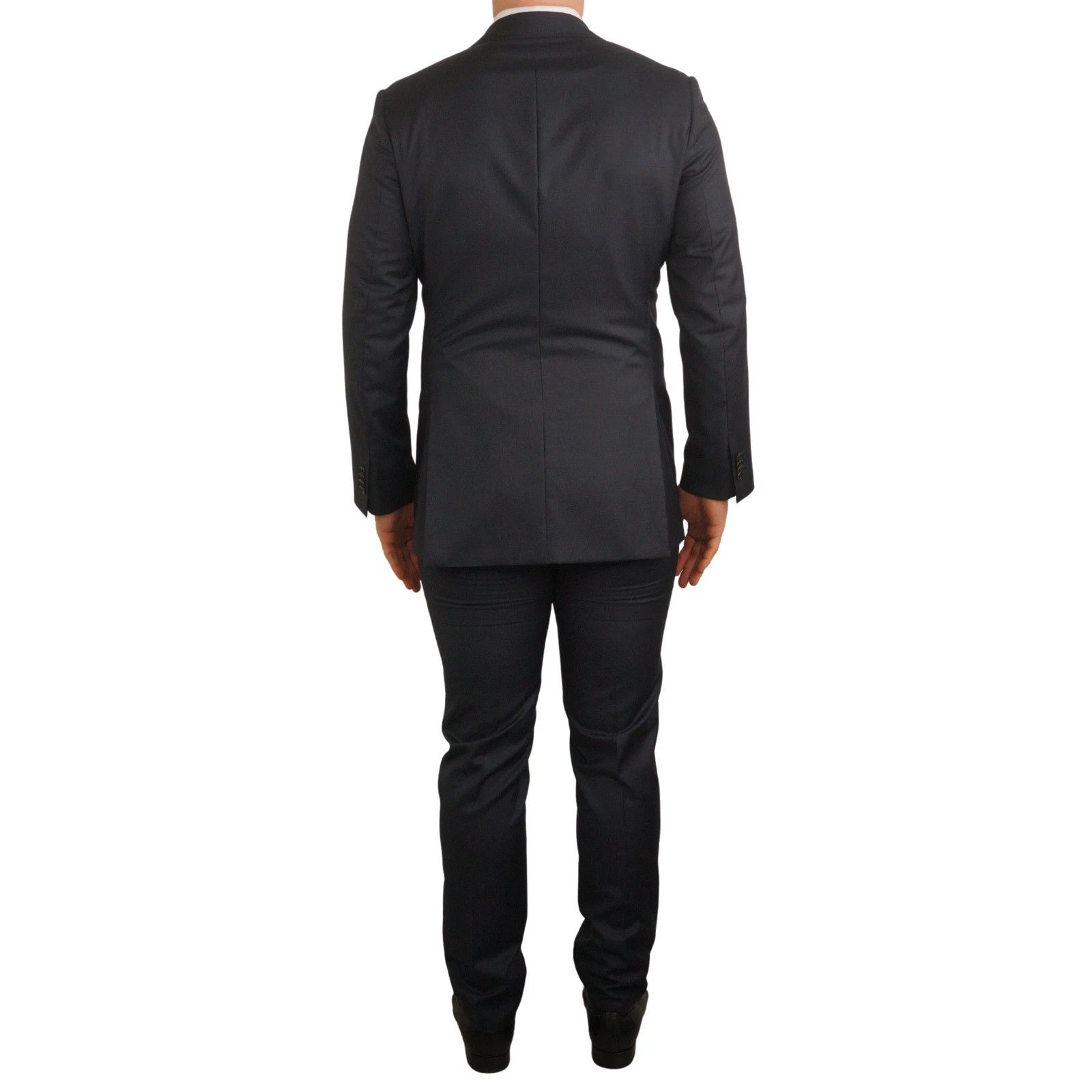 Suitsupply Men Suitsupply 3 Piece Suit Lazio Navy Blue Measure 33 US56S Size 54L - 3 Thumbnail