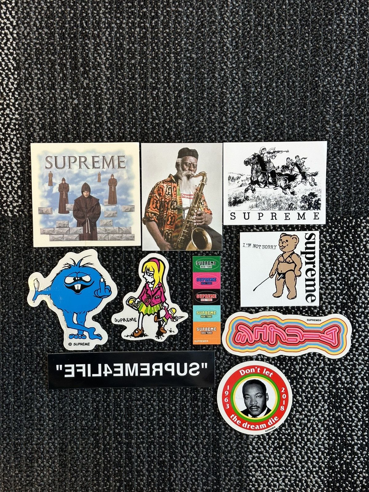 Supreme 10x Supreme Stickers Lot Size ONE SIZE - 1 Preview