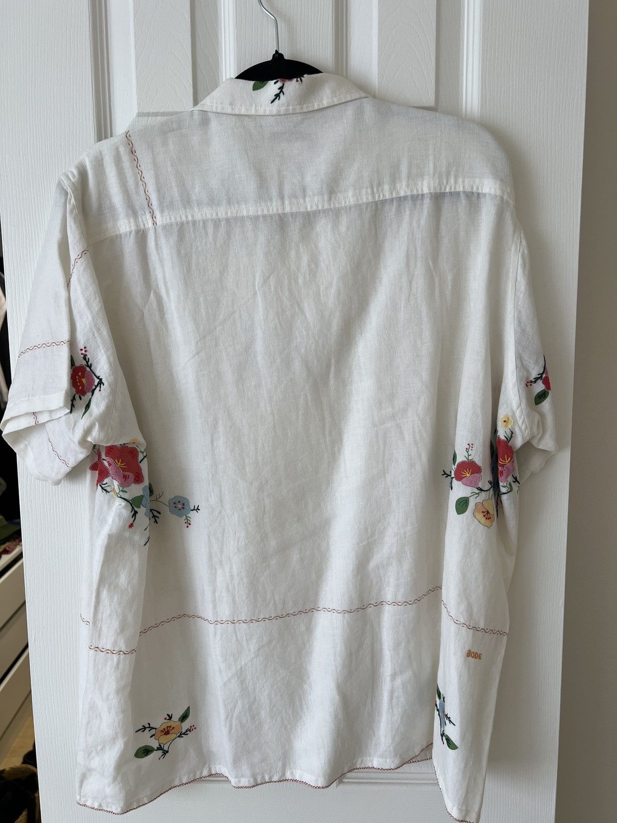 Bode Bode embroidered flower button shirt l/xl Size US L / EU 52-54 / 3 - 2 Thumbnail