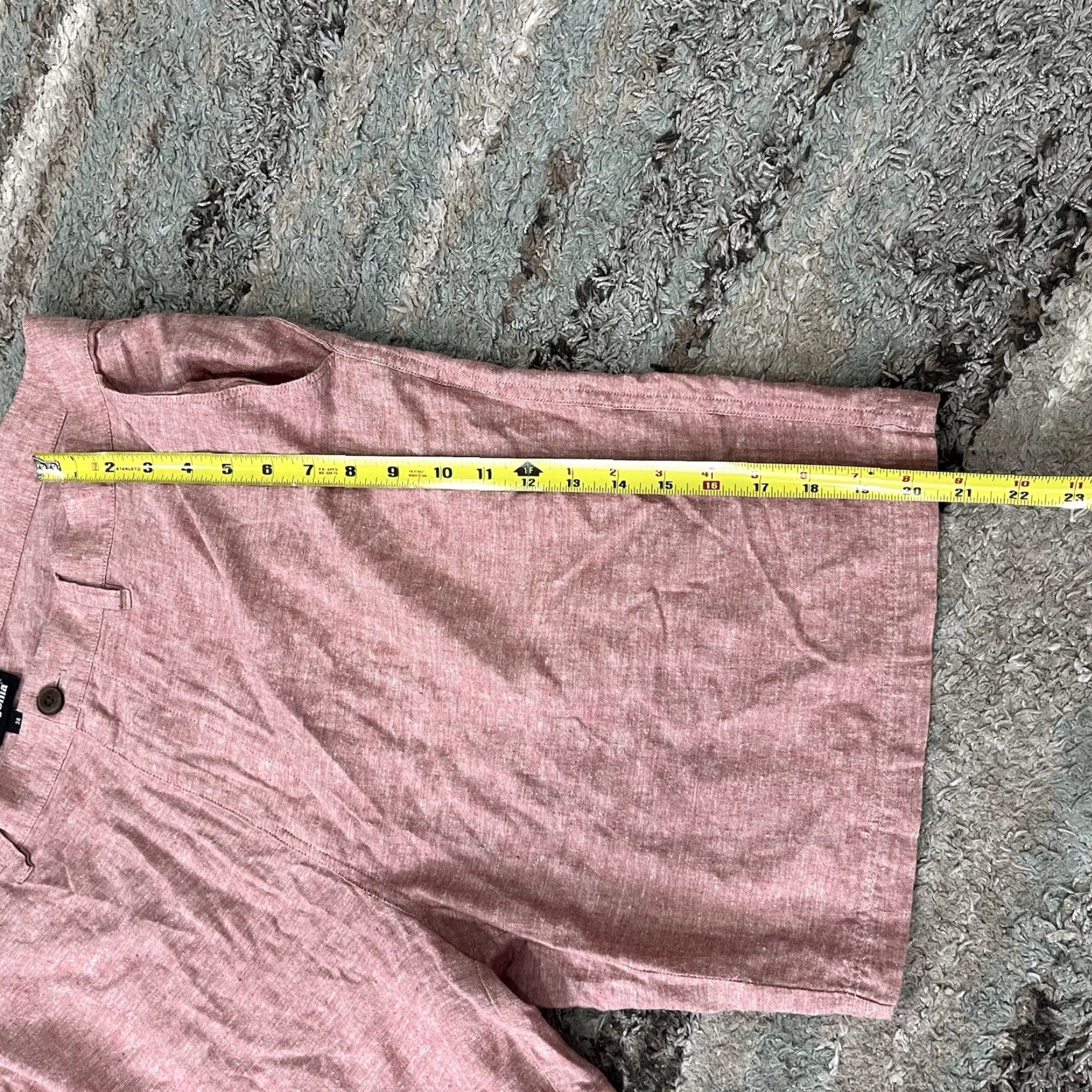 Patagonia Patagonia Lightweight Shorts Men 38 Blue Hemp Organic Cotton Chino Casual Salmon Size US 38 / EU 54 - 5 Thumbnail
