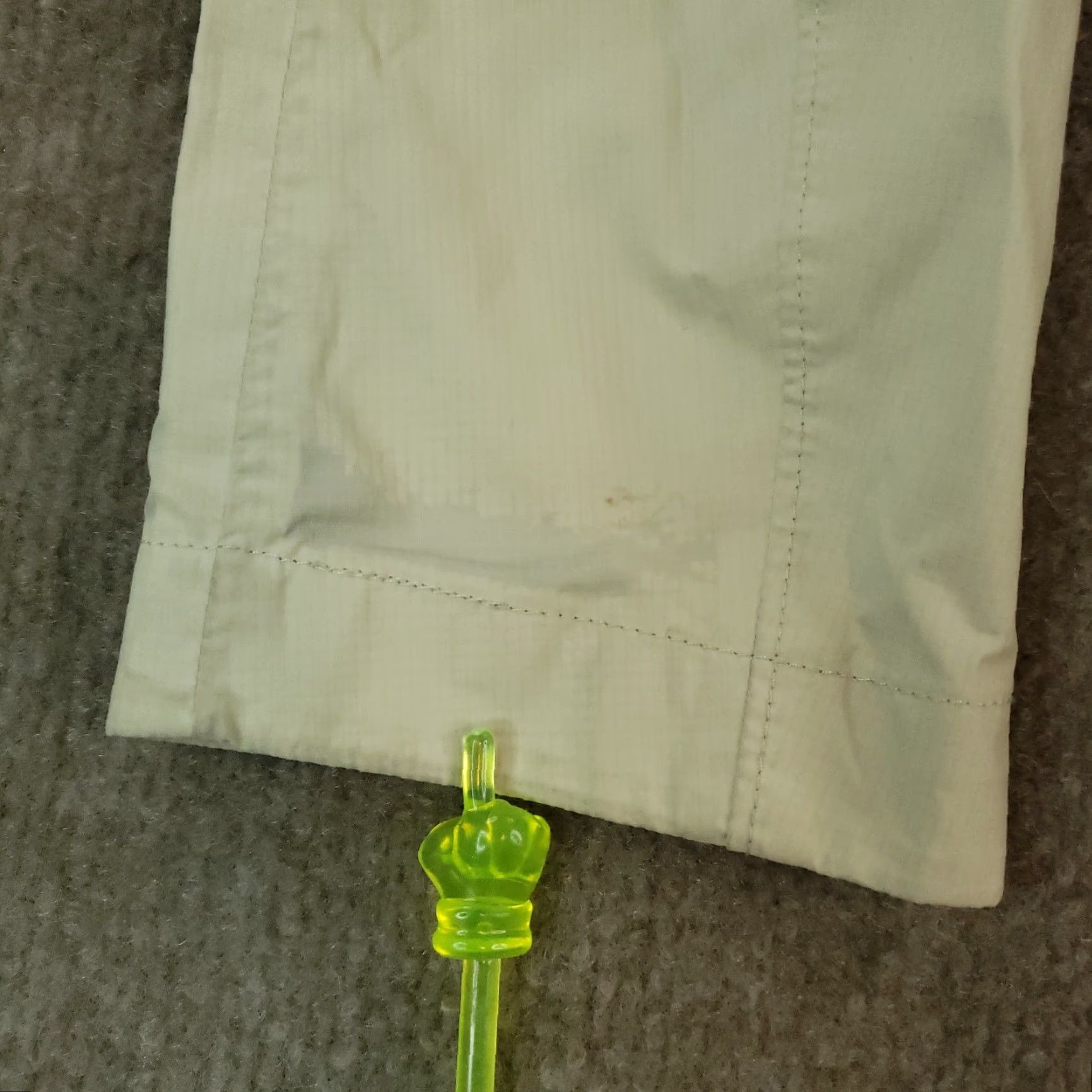 The North Face The North Face Rain Jacket Womens Medium Beige Full Zip Hooded HyVent 2.5L Z Size M / US 6-8 / IT 42-44 - 5 Thumbnail