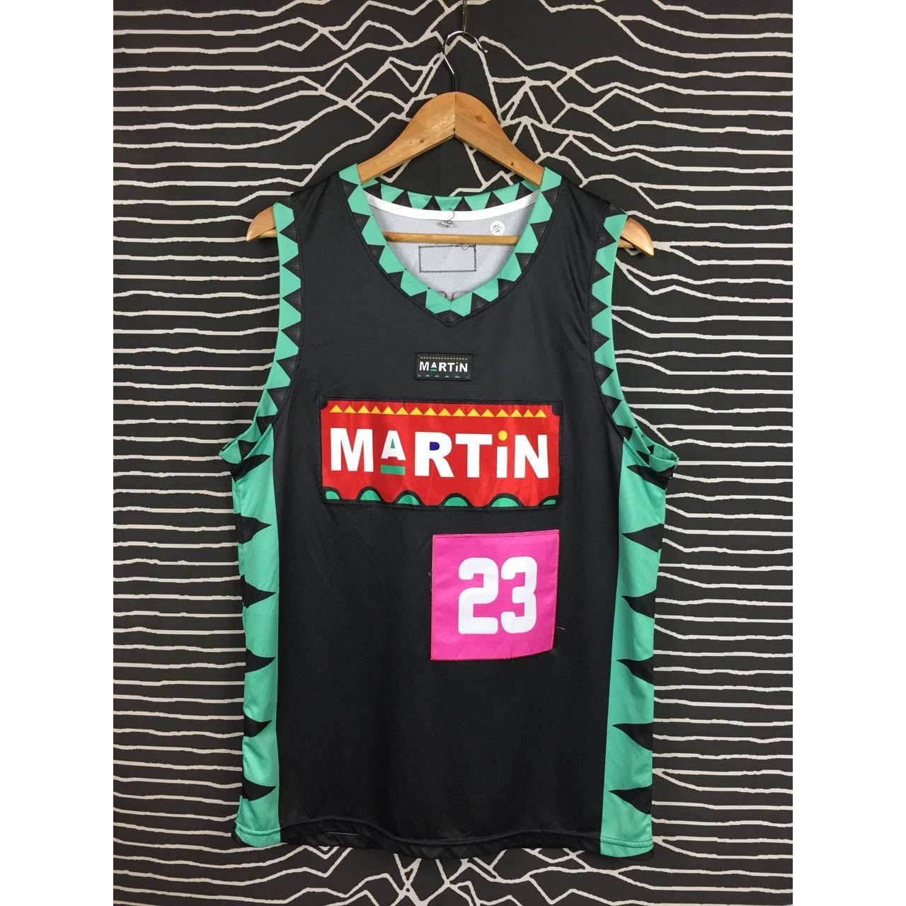 Vintage Martin Payne 90s TV Show Marty Mar #23 Basketball Jersey Size US M / EU 48-50 / 2 - 1 Thumbnail