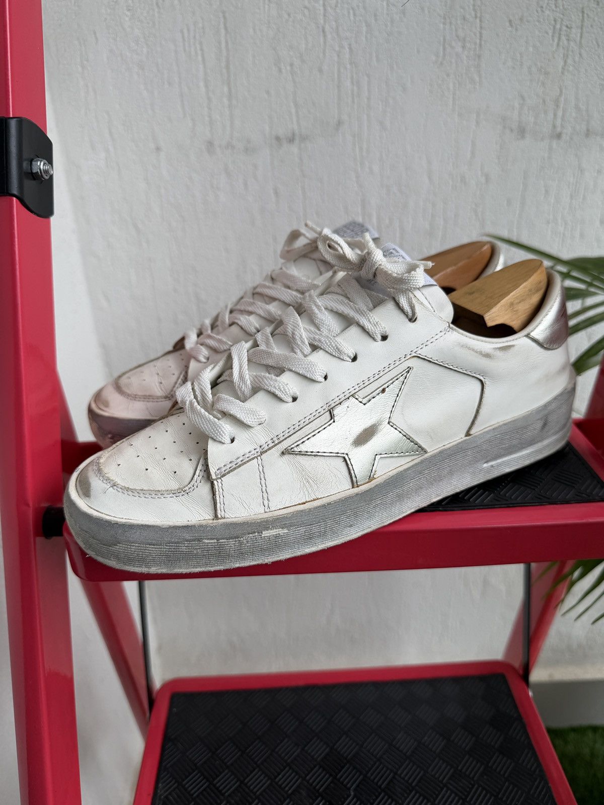 Golden Goose stardan leather trainers Size US 8 / EU 41 - 3 Thumbnail