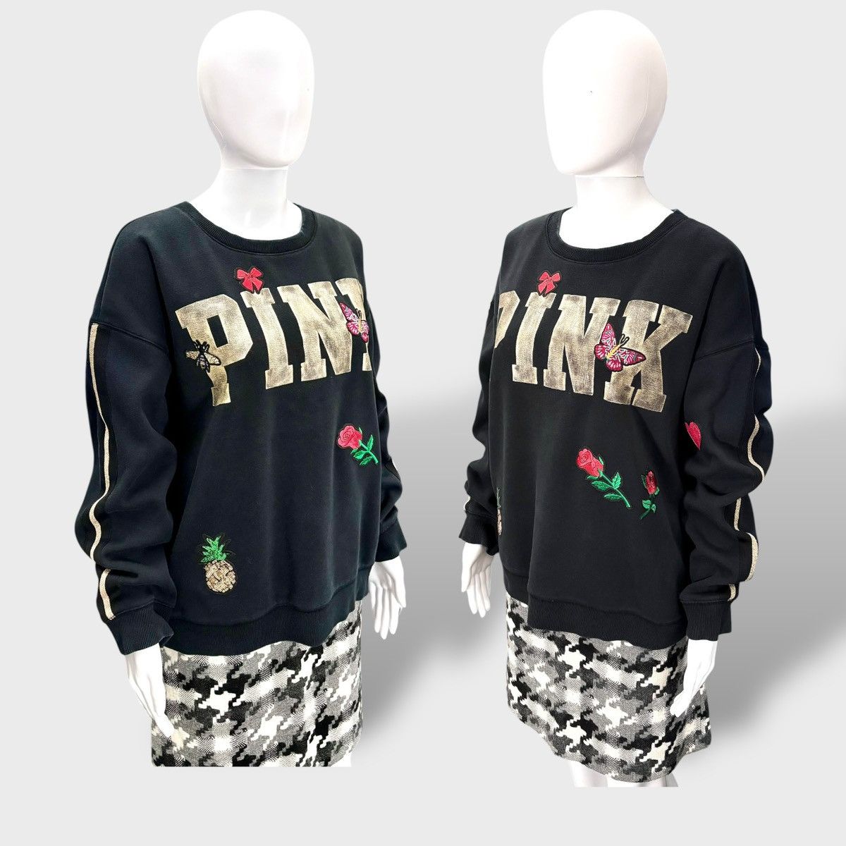 Pink Pink by Victoria Secret Women’s Pullover Sweatshirt Sz L Size L / US 10 / IT 46 - 6 Thumbnail