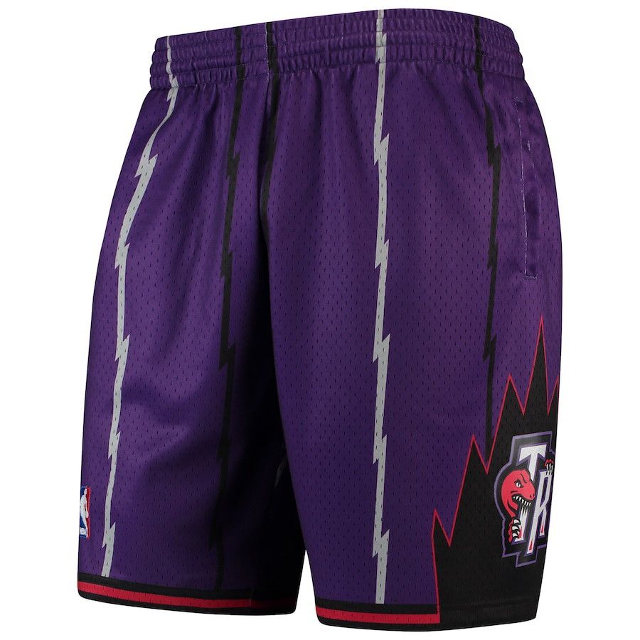 Mitchell & Ness Toronto Raptors Mitchell & Ness Purple Swingman Shorts Size US 38 / EU 54 - 1 Thumbnail