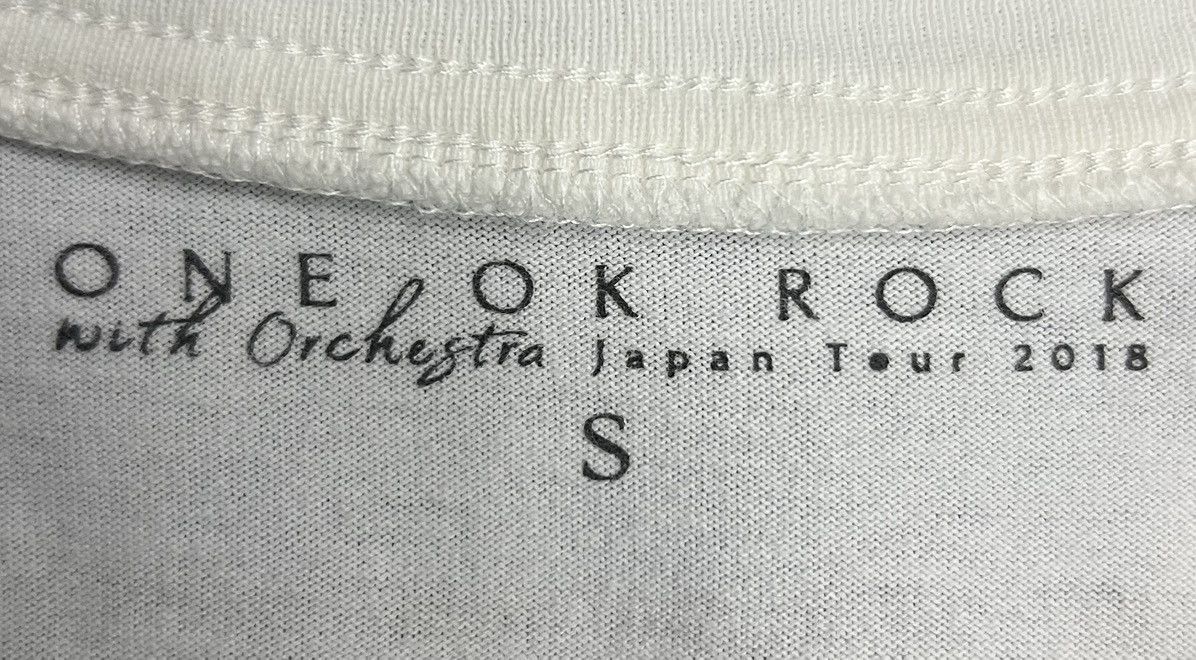 Band Tees ROCK BAND ONE OK ROCK WITH ORCHESTRA JAPAN TOUR 2018 SHIRT Size US S / EU 44-46 / 1 - 8 Thumbnail