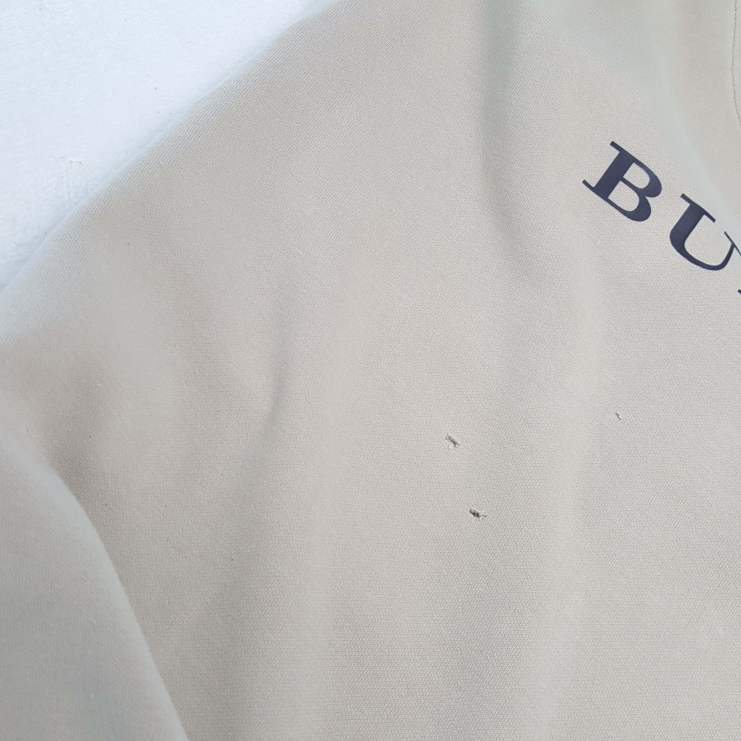 Burberry Vintage BURBERRY LONDON Nova Check Distressed Sweatshirt Size US L / EU 52-54 / 3 - 9 Thumbnail