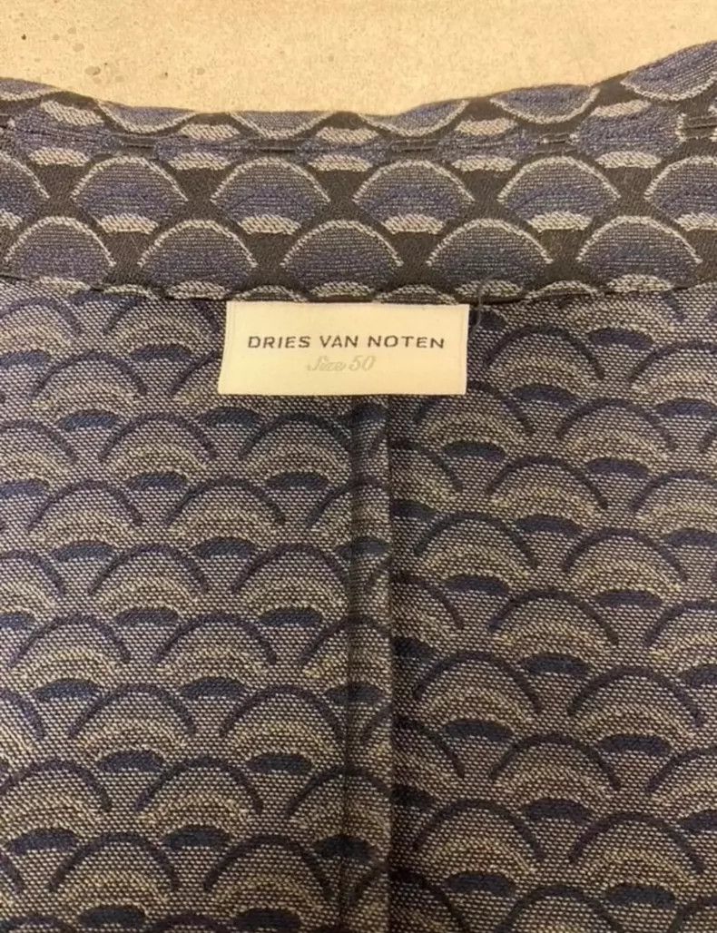 Dries Van Noten dries van noten Long patterned coat 2504-Nextarrow Size US M / EU 48-50 / 2 - 4 Thumbnail