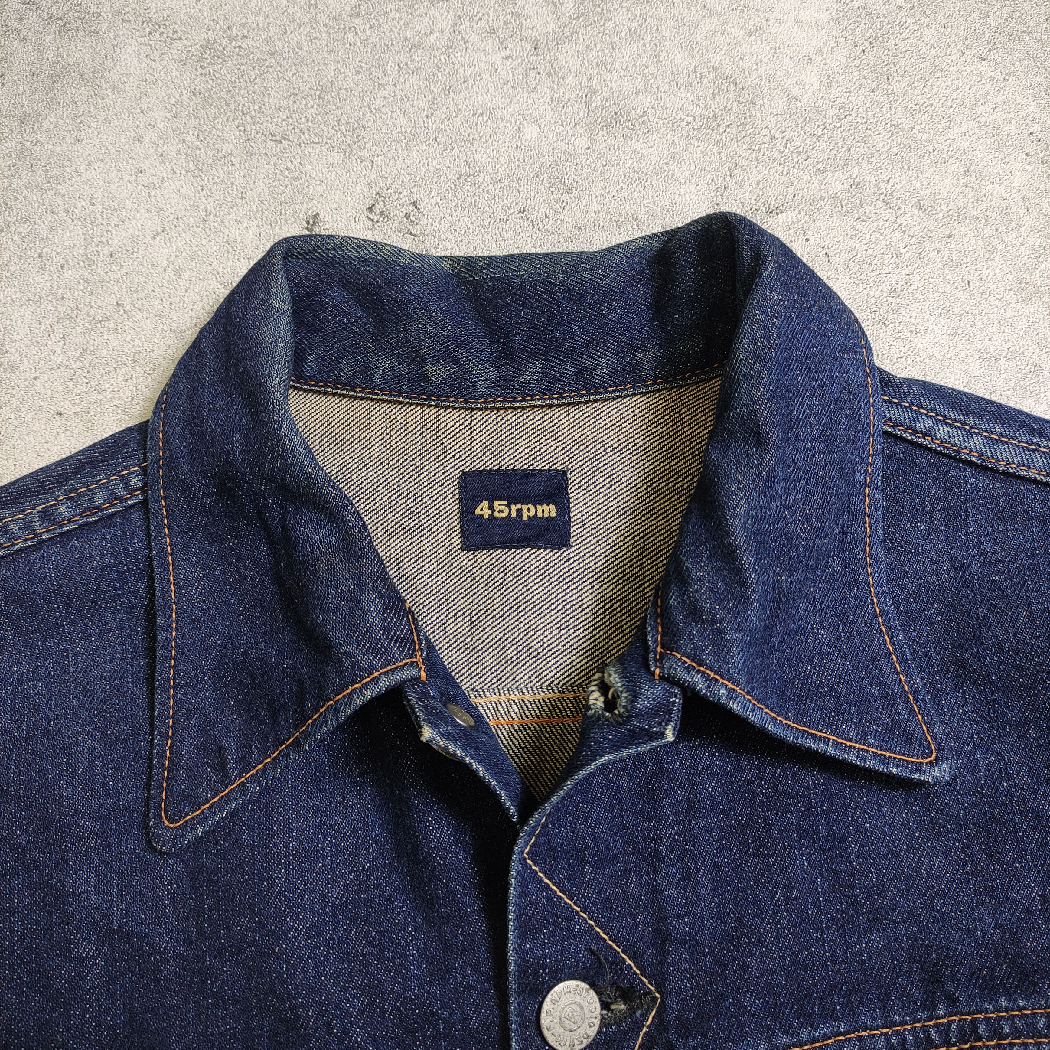 45rpm × Japanese Brand 45rpm Denim Jacket Japanese brand Size US L / EU 52-54 / 3 - 4 Thumbnail