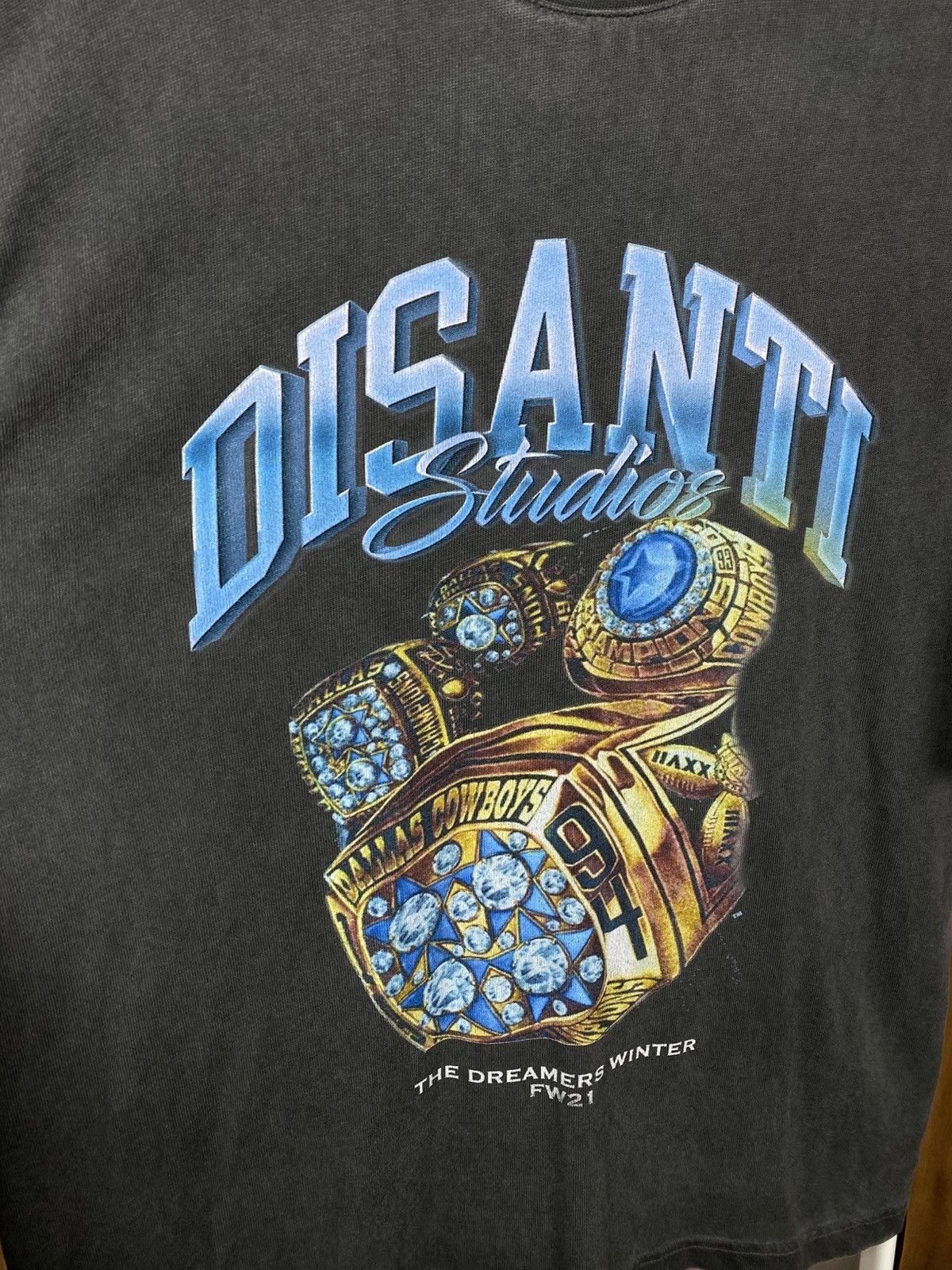 Rap Tees 💍T-Shirt Disanti Studios The Dreamers Winter FW21 Tee💍 Size US M / EU 48-50 / 2 - 2 Thumbnail