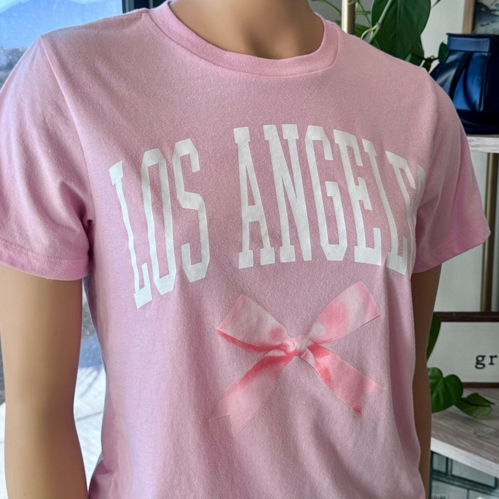Other Grayson Threads, Los Angeles Pink Bow Tee, Size: Small Size S / US 4 / IT 40 - 3 Thumbnail