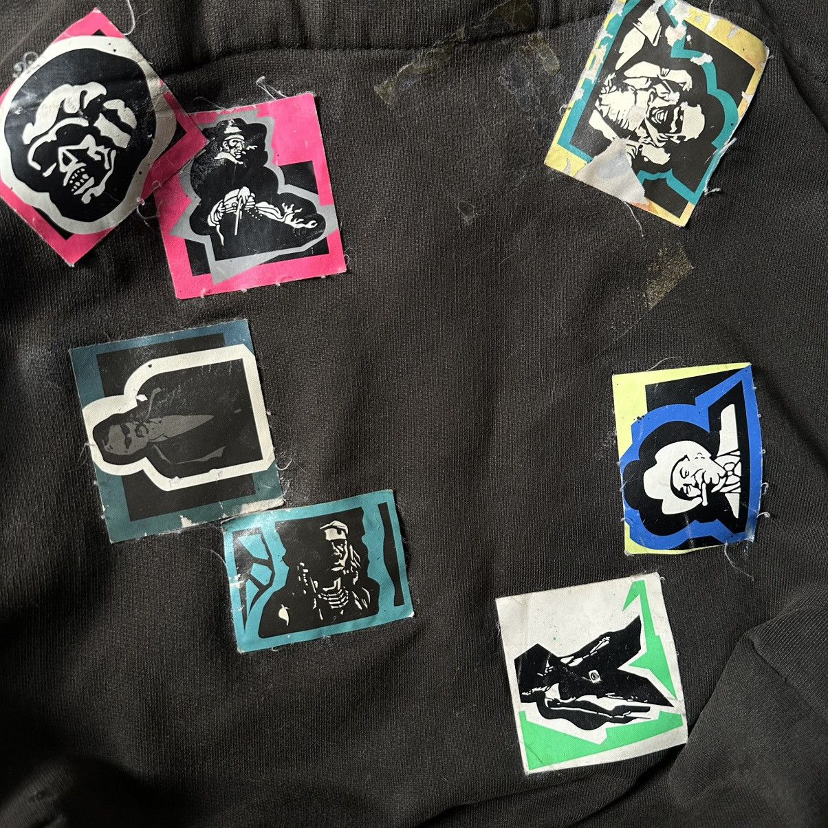 Undercover SS02 ‘Illusion of Haze’ Patch Tote Bag Size ONE SIZE - 3 Thumbnail
