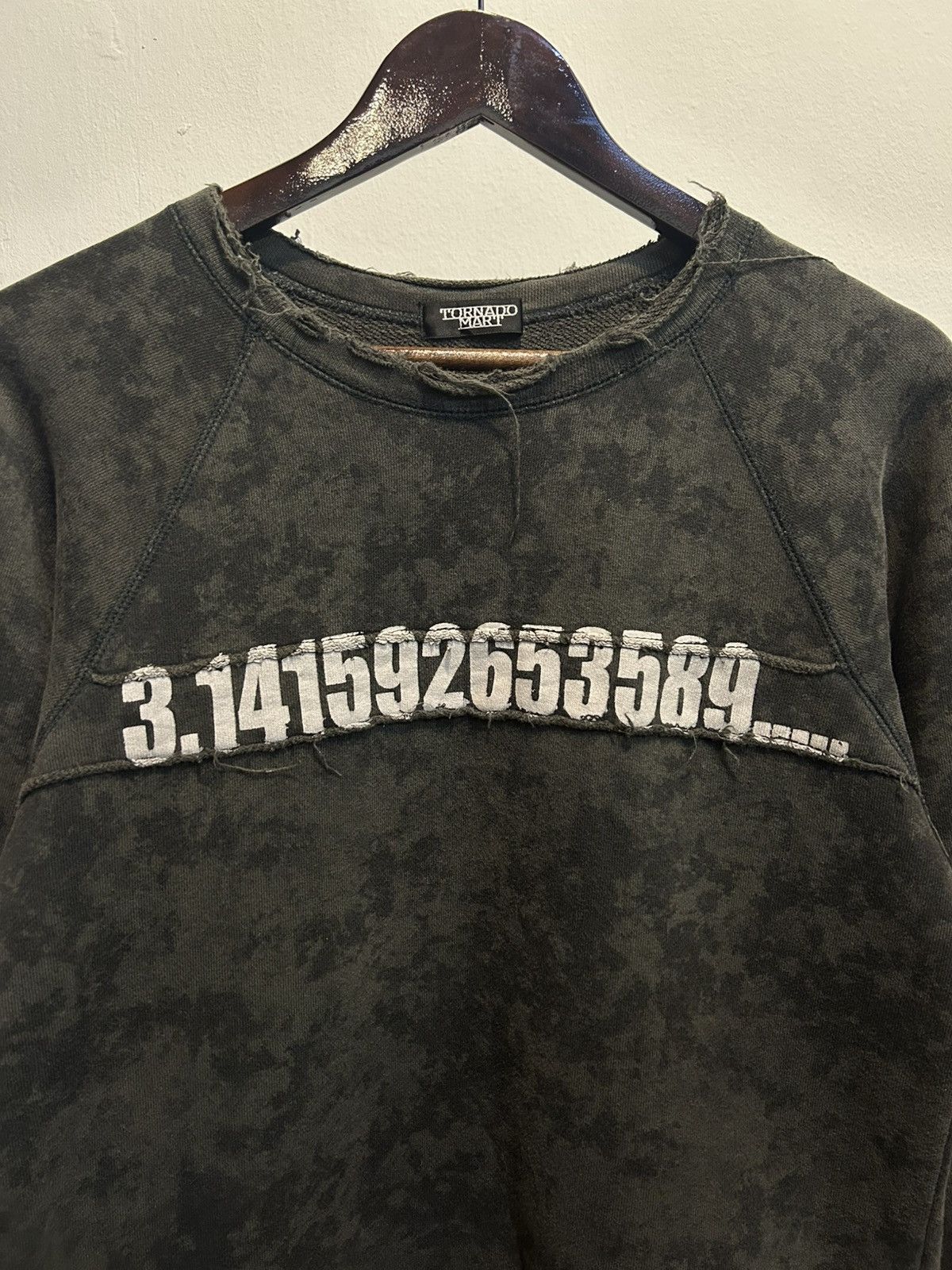 Tornado Mart Tornado Mart Distressed Asidwash Sweatshirt Size US S / EU 44-46 / 1 - 4 Thumbnail