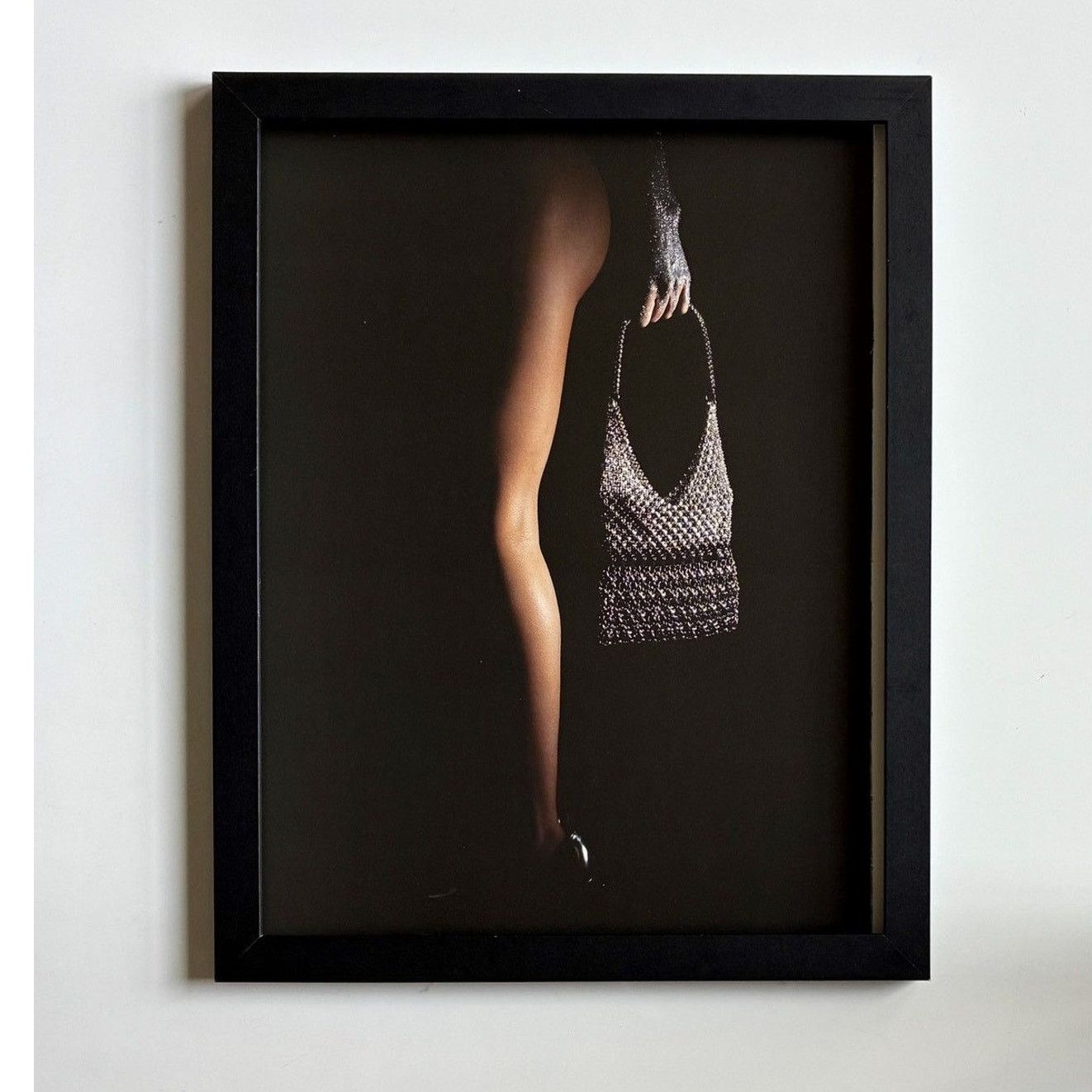 Chrome Hearts × Japanese Brand × Vintage Chrome Hearts leg photo Poster framed 9x11 Size ONE SIZE - 1 Thumbnail