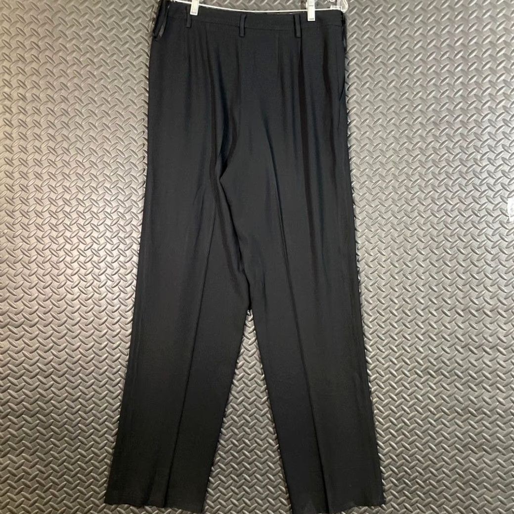 Ellen Tracy Linda Allard Ellen Tracy Pleated Career Dress Pants Black Women Size 10 Size 32" / US 10 / IT 46 - 2 Thumbnail