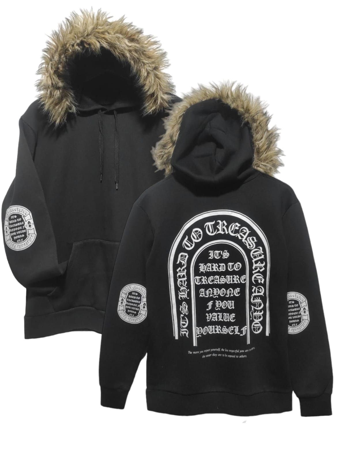 If Six Was Nine Dasoul Company Fur Hoodie Chrome Heart i6w9 style Size US L / EU 52-54 / 3 - 1 Thumbnail