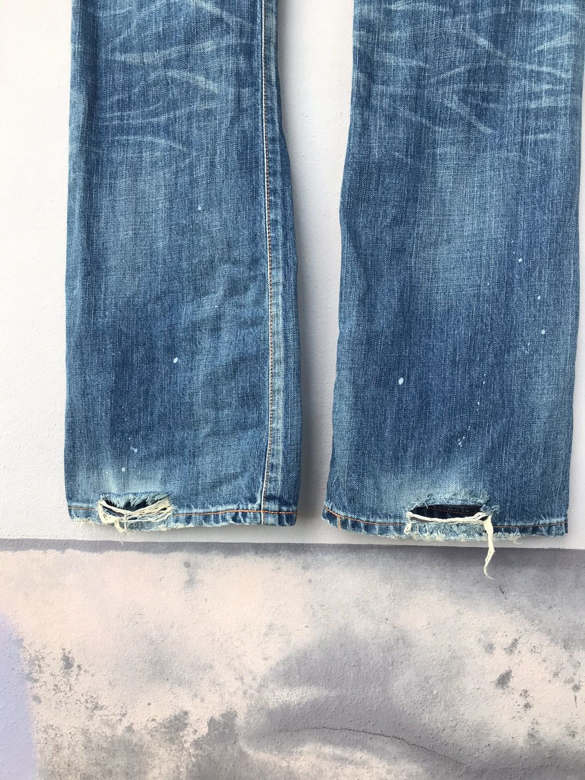 Edwin Vintage Edwin 511 Distressed Denim Seditionaries Style Size US 33 - 11 Thumbnail