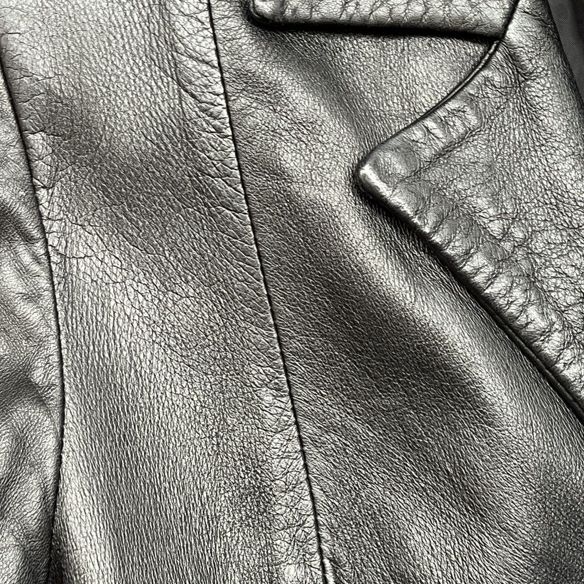 Leather × Vera Pelle Vintage Vera Pelle Long Coat Designer Leather Jacket Italy Size US S / EU 44-46 / 1 - 13 Thumbnail