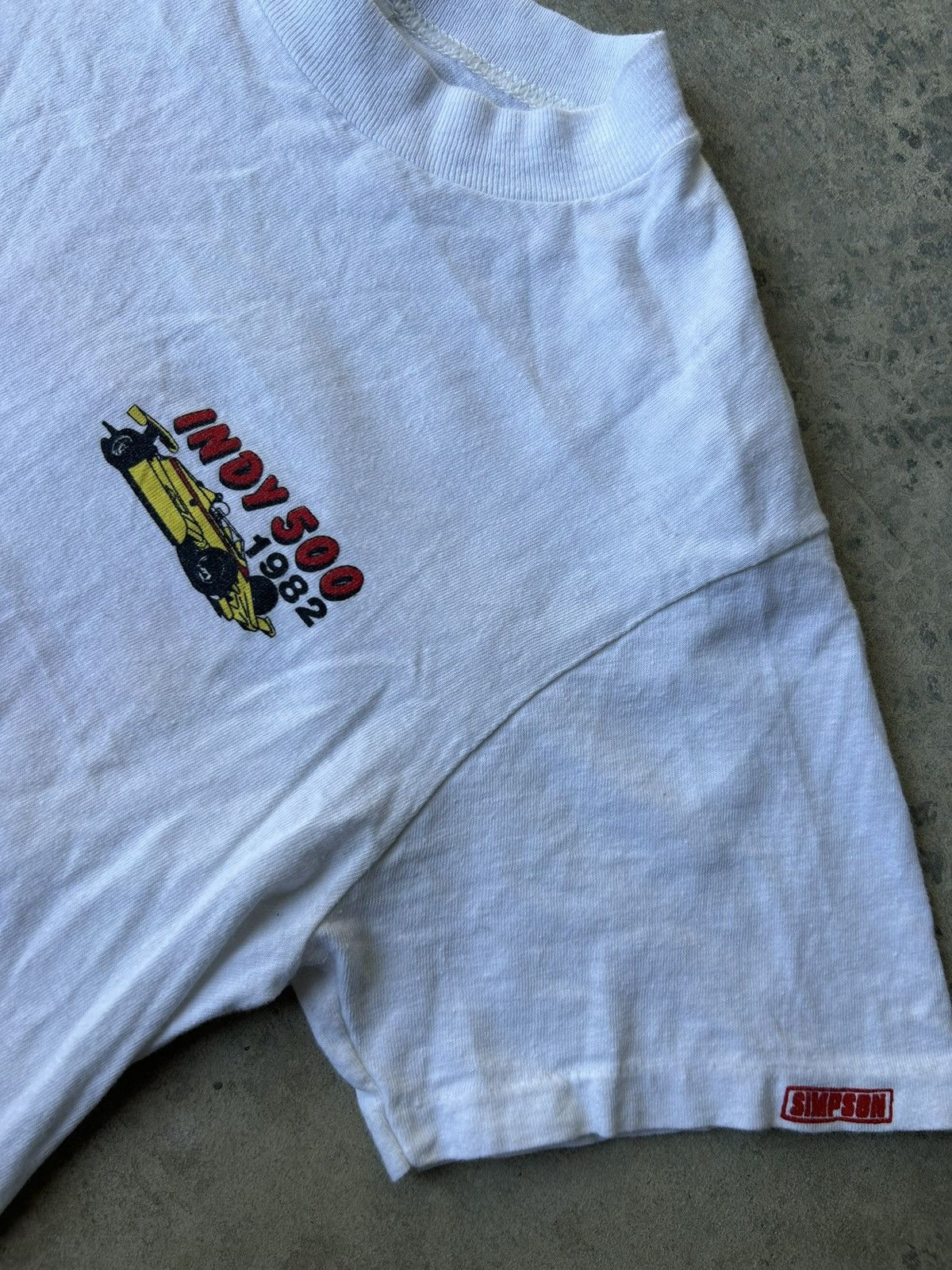 Vintage Vintage 1981 Simspon Racing Indy 500 Size US S / EU 44-46 / 1 - 3 Thumbnail