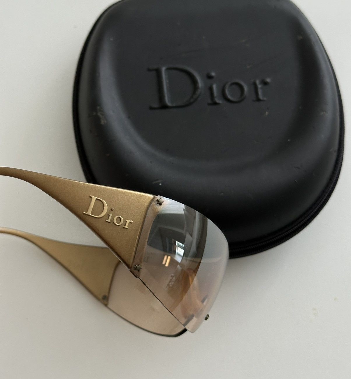 Dior Dior Gold Ski 5 wrap Sunglasses Size ONE SIZE - 2 Thumbnail