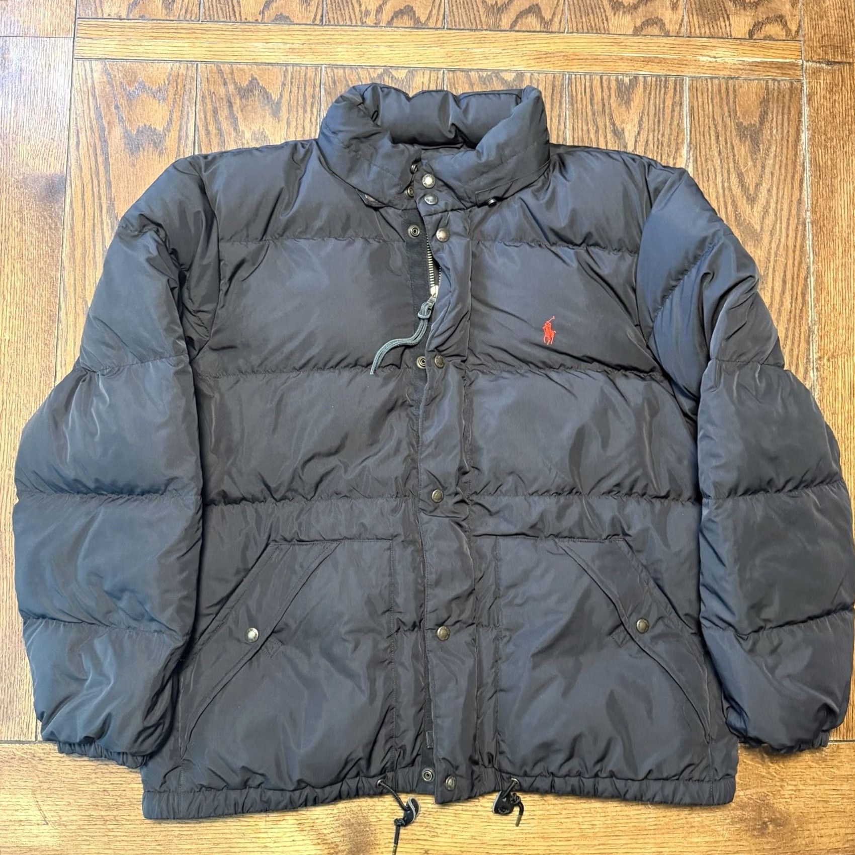 Polo Ralph Lauren Polo Ralph Lauren Feather Down Black Puffer Jacket XL Full Zip Ski Winter Unisex Adults Regular Fit 90s Down Insulation Size US XL / EU 56 / 4 - 2 Thumbnail
