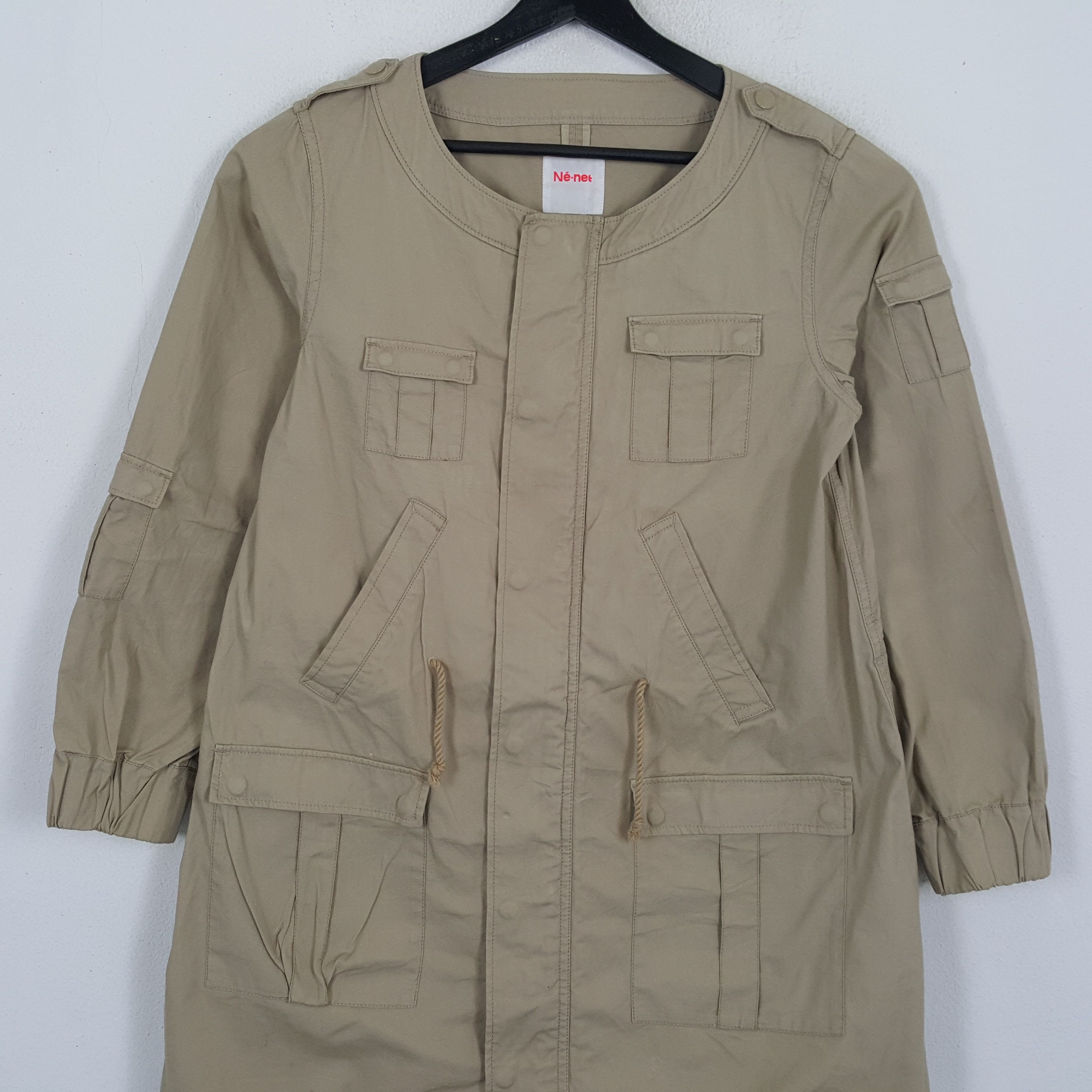 Designer × Issey Miyake × Ne-Net NE-NET Japanese Designer Brand Fashion Rare Style Jacket Size S / US 4 / IT 40 - 2 Thumbnail
