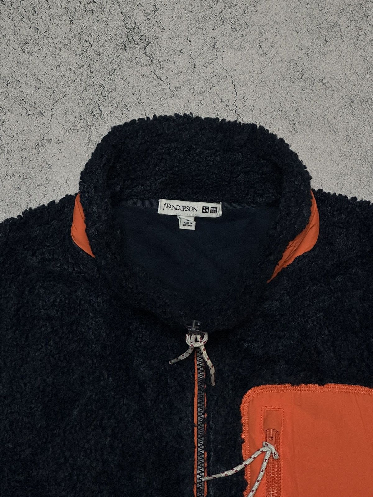 Japanese Brand JW Anderson x Uniqlo Full Zip Deep Pile Fleece Jacket Size US S / EU 44-46 / 1 - 6 Thumbnail