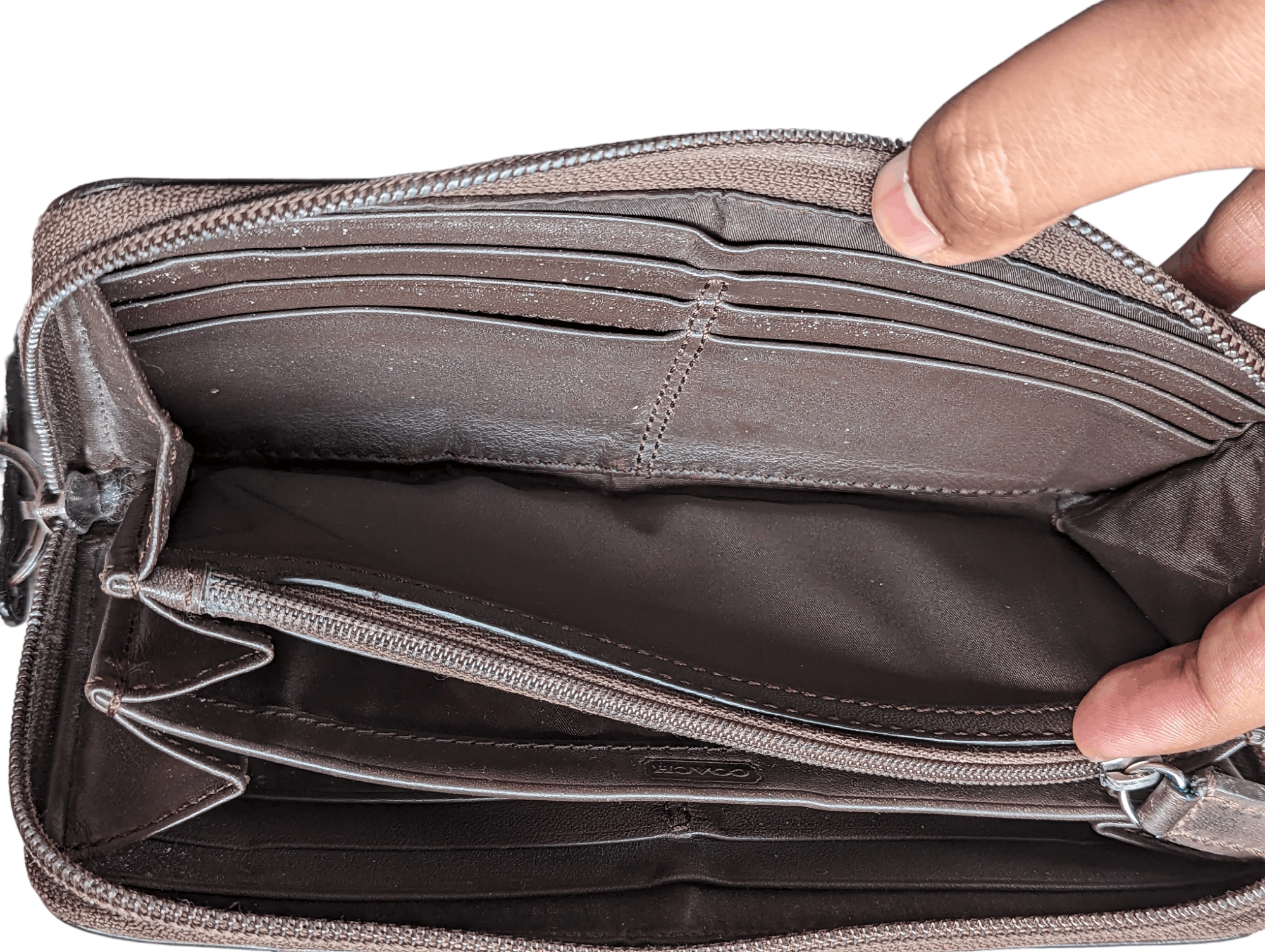 Coach × Designer Coach Monogram Wallet Cardholder Size ONE SIZE - 9 Thumbnail