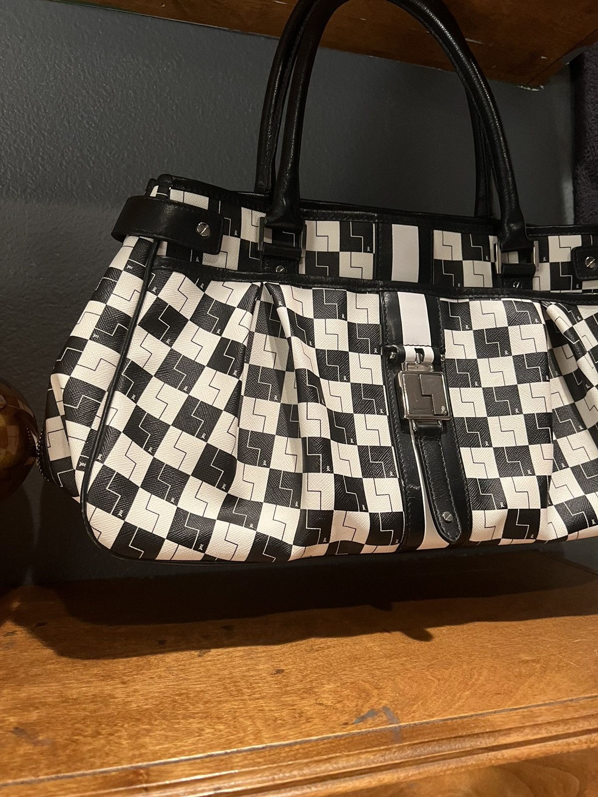 L.A.M.B. L.A.M.B by Gwen Stefani Checkerboard Bag Size ONE SIZE - 5 Thumbnail