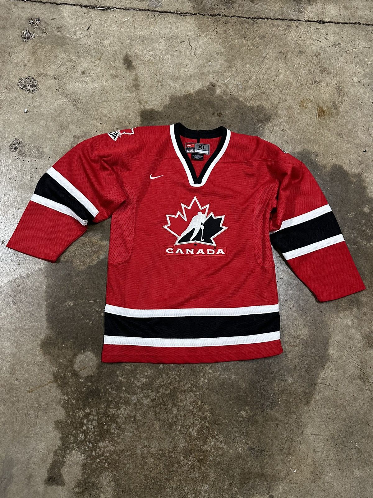 Made In Usa Nike Vintage 90 s Canada Nike Hockey Jerseys Grailed