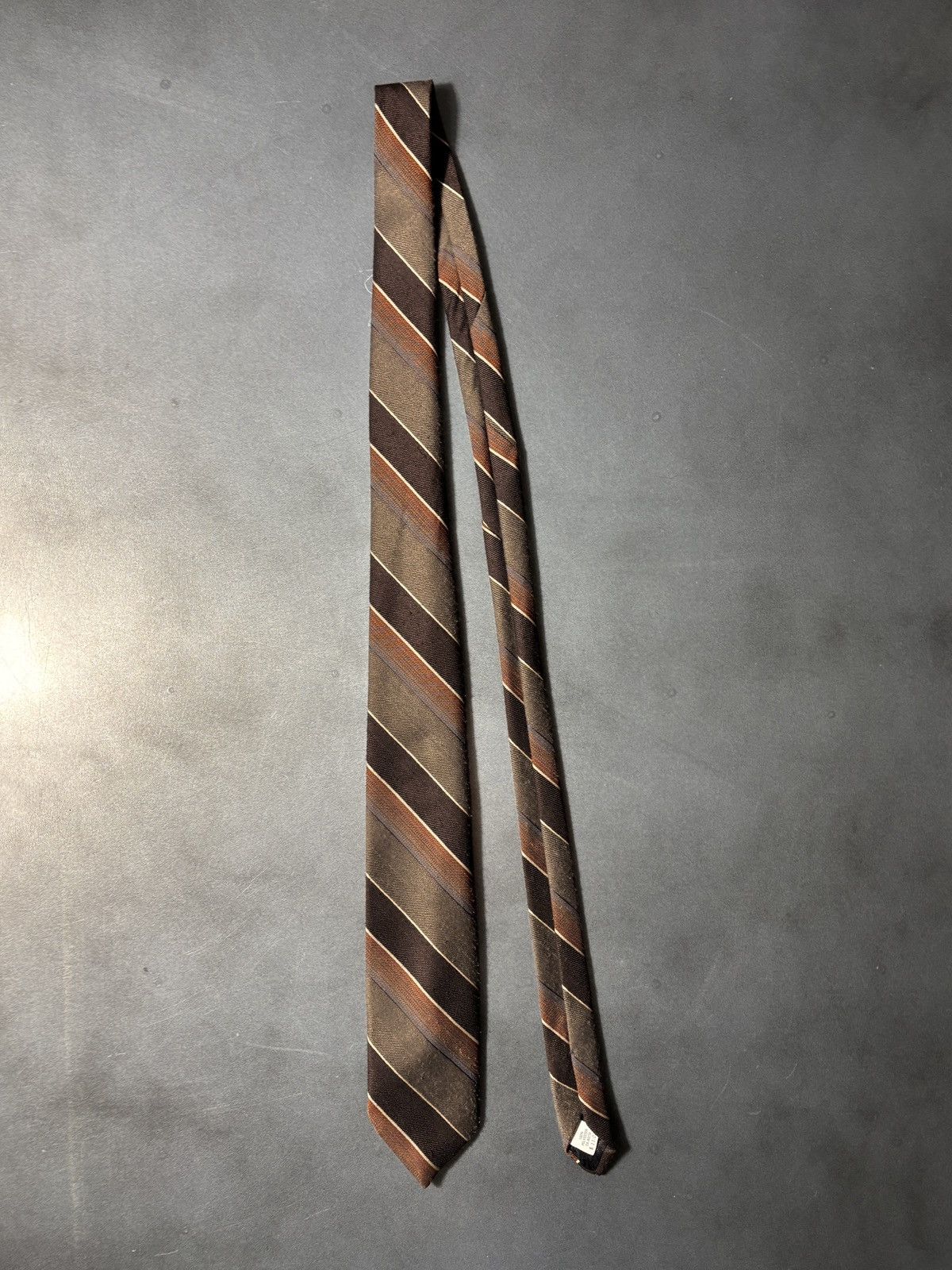 Louis Feraud Vintage Louis Feraud Tie 1960s Striped Necktie 1970s Size ONE SIZE - 1 Thumbnail