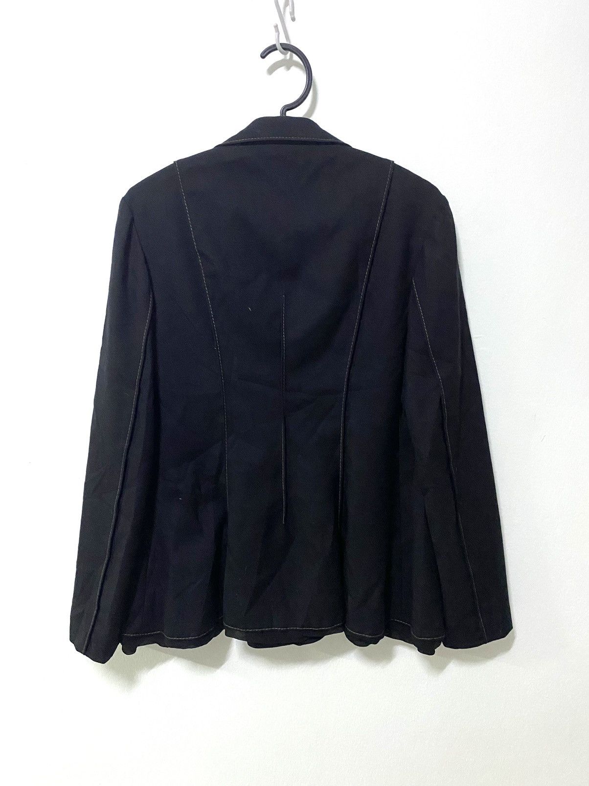 Yohji Yamamoto Iconic Signature Yohji Yamamoto Jacket Coat Size S / US 4 / IT 40 - 6 Thumbnail