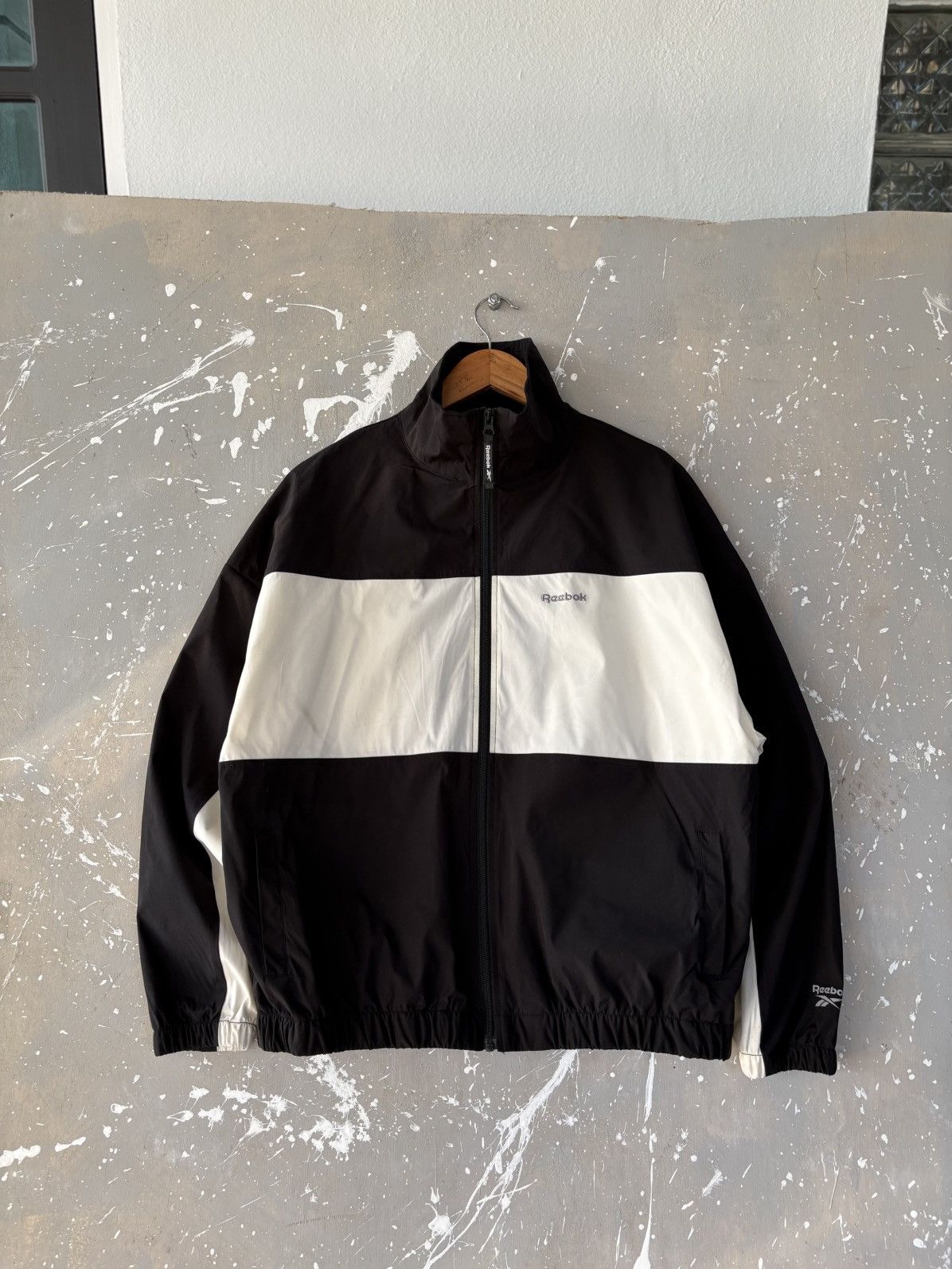 Japanese Brand Sportswear Reebok Windbreaker Jacket Inspired by Balenciaga Size US S / EU 44-46 / 1 - 1 Thumbnail