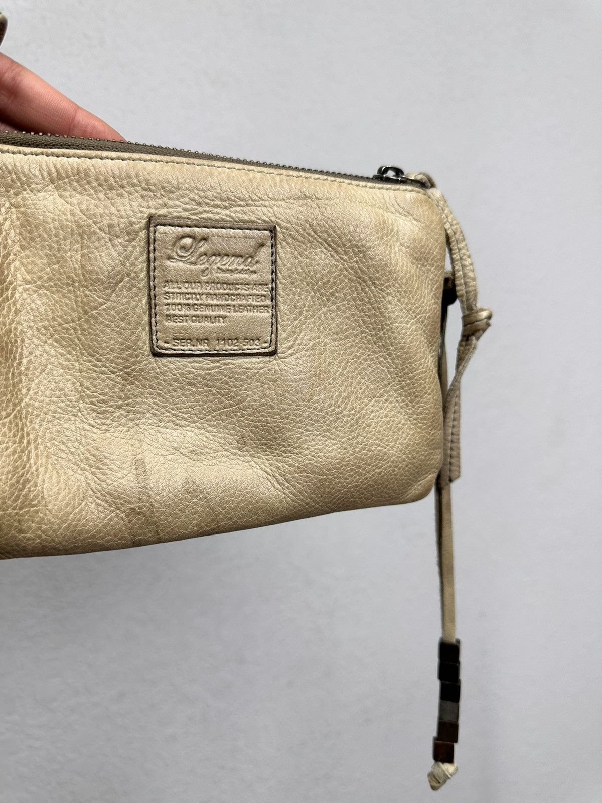 14th Addiction Vintage AS 98 Metal Zip Design Leather Bag Dolce Gabbana GOA Size ONE SIZE - 5 Thumbnail