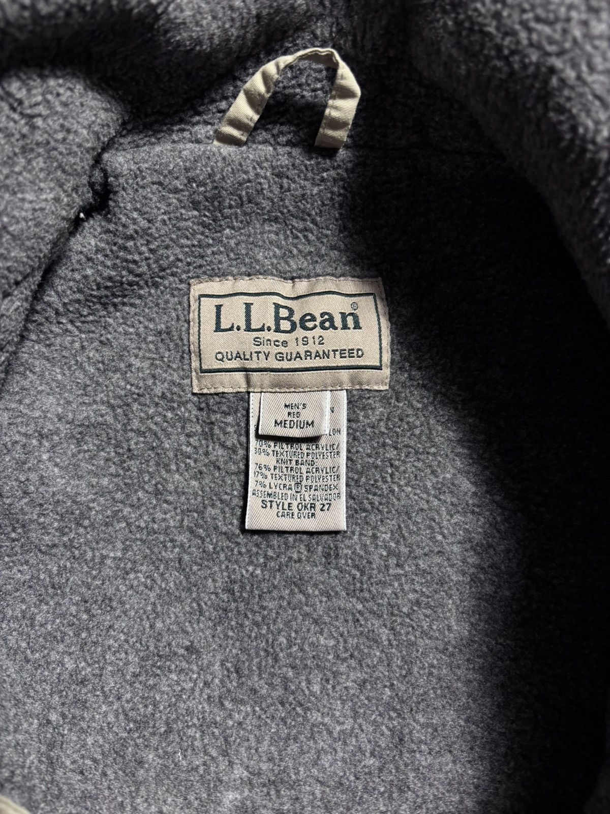 L.L. Bean L.L.Bean Vintage Rare Street Wear Fleece Bomber Jacket Size US M / EU 48-50 / 2 - 6 Thumbnail