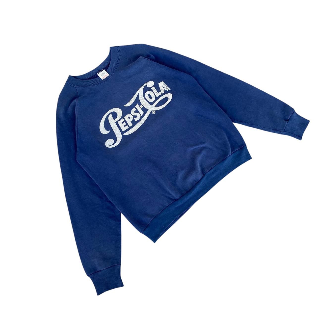 Vintage BINDING OFFER🔥RARE VINTAGE 80S PEPSI-COLA FADED BLUE Size US L / EU 52-54 / 3 - 3 Thumbnail