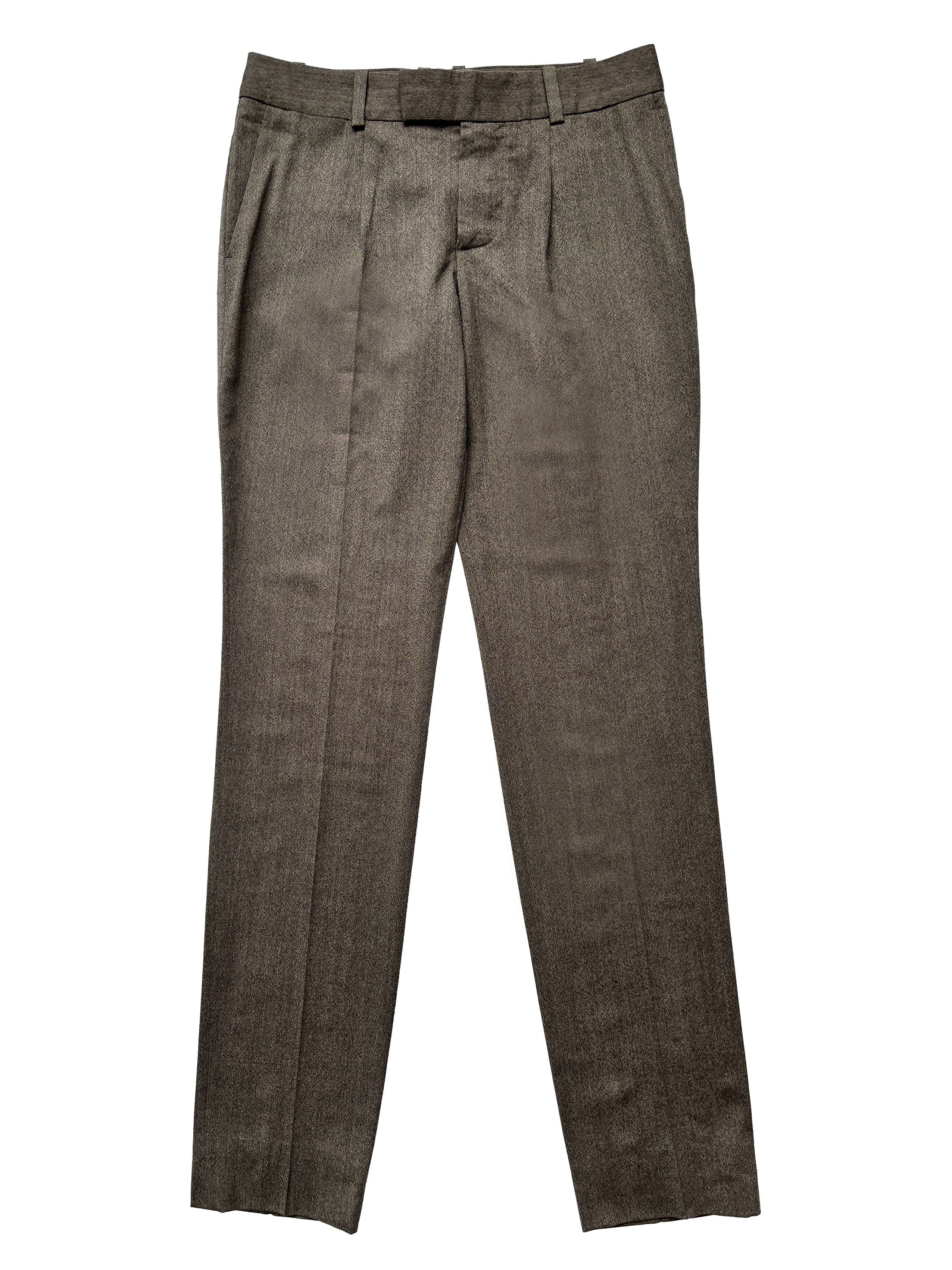Chloe ⚡️QUICK SALE⚡️2008 Chloe Pewter Grey Trousers Pants Size 26" / US 2 / IT 38 - 1 Thumbnail