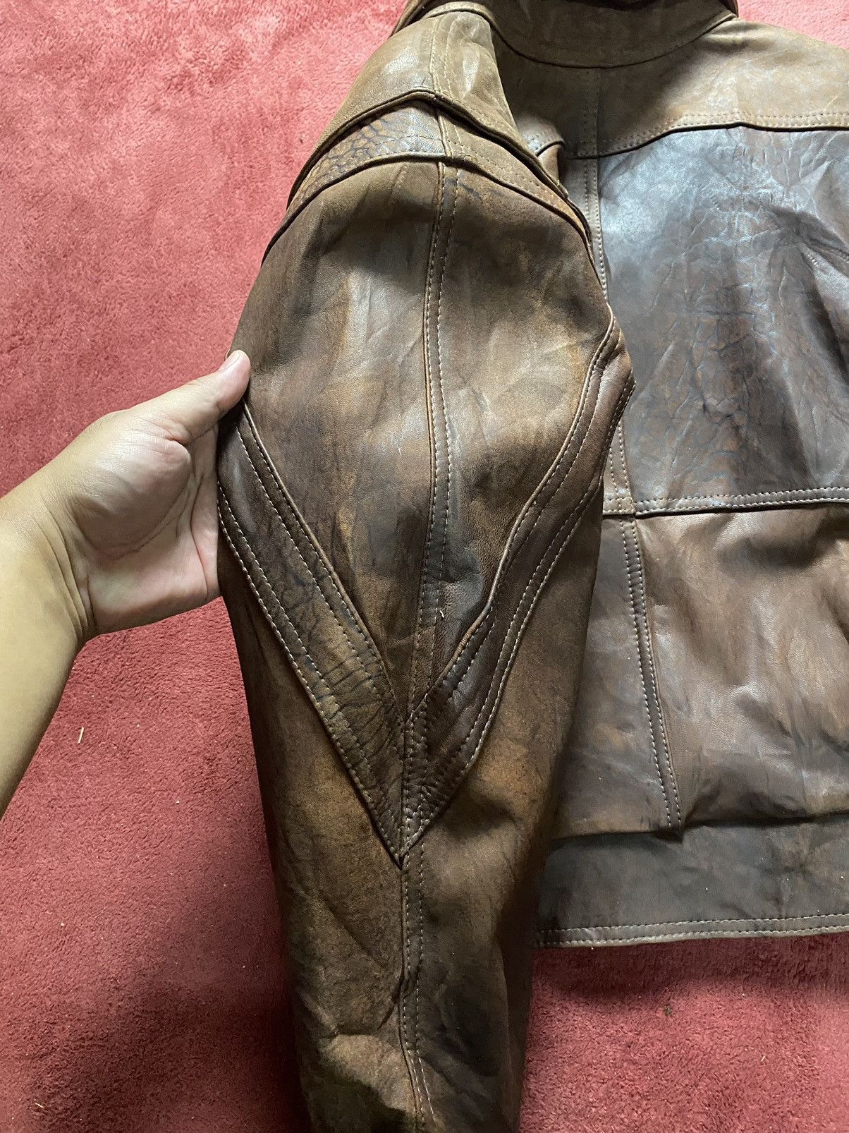 Le Grande Bleu (L.G.B.) Vintage Jacques Real Soft Leather Australia Size US M / EU 48-50 / 2 - 8 Thumbnail