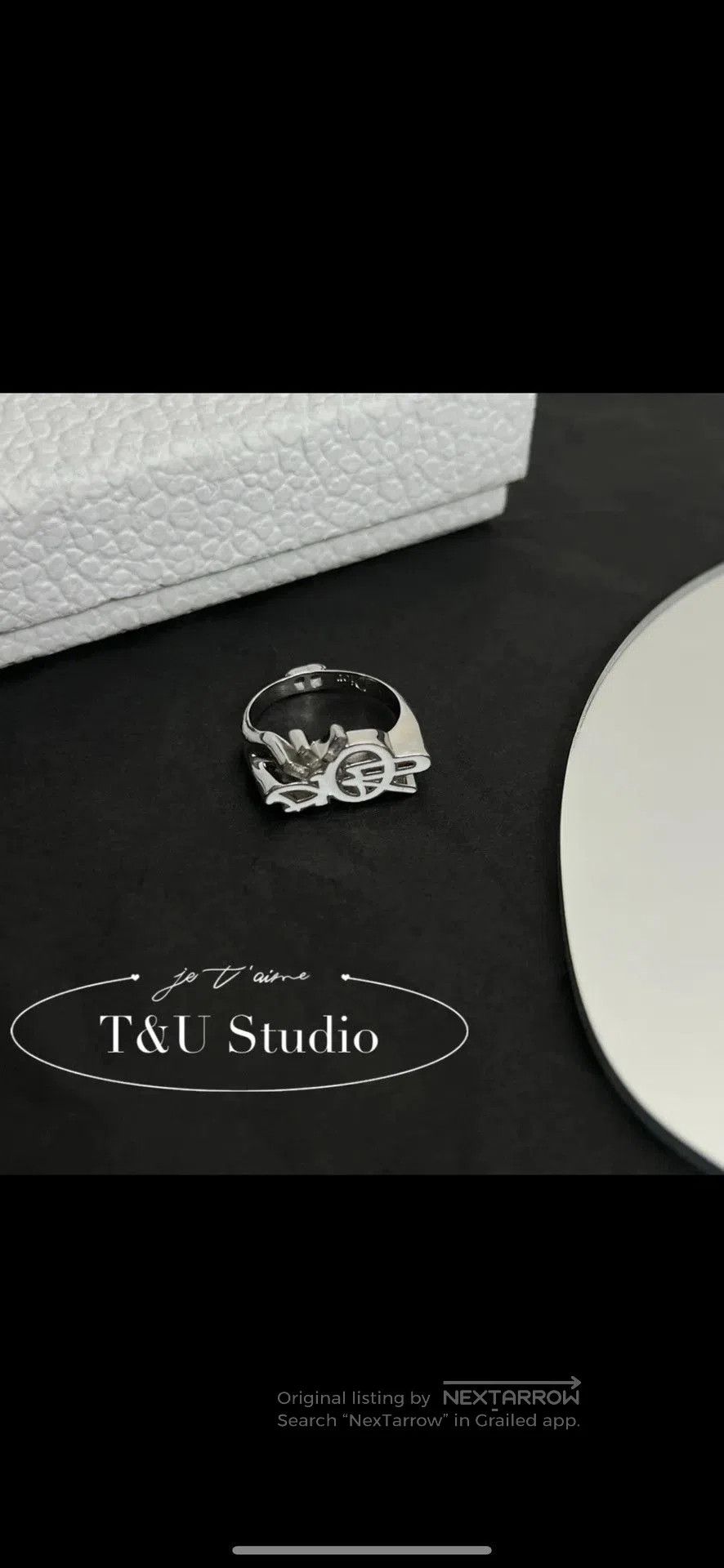 Dior Dior TS Collaboration Men's Ring. Size ONE SIZE - 2 Thumbnail
