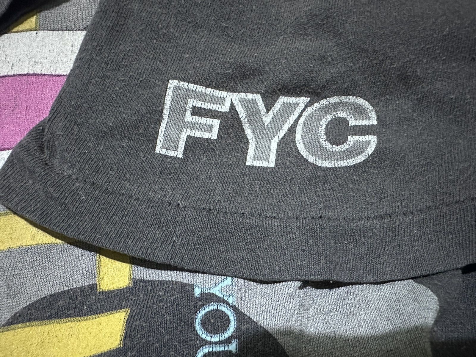 Hanes Vintage 80’s FYC Fine Young Cannibals TShirt Size US L / EU 52-54 / 3 - 3 Thumbnail