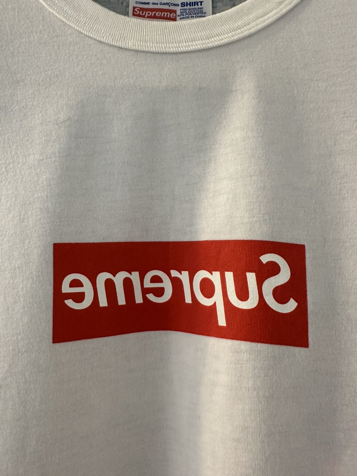 Comme des Garcons SHIRT × Supreme Supreme x CDG Shirt Bogo Size US M / EU 48-50 / 2 - 2 Thumbnail