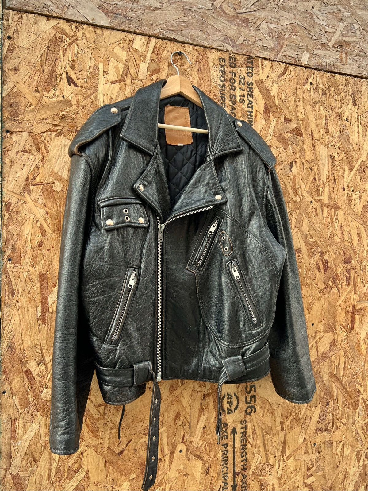 ジャケット 新品【Indian Motocycle】牛革ダメージハラコ ジャケット 新品【Indian Motocycle】牛革ダメージハラコ
