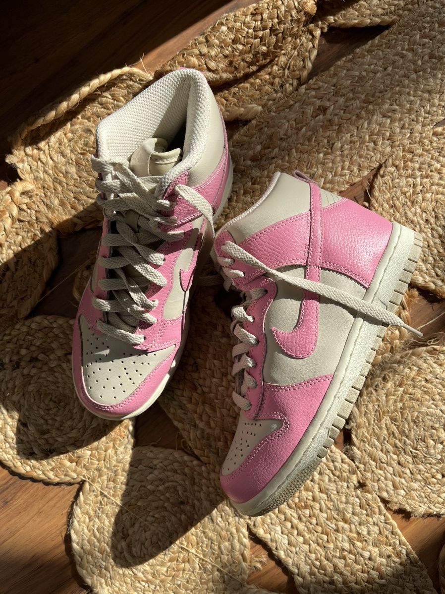 Japanese Brand × Nike Vintage Nike Dunk 🌸 coquette bear velvet y2k goth university Size US 6 / IT 36 - 5 Thumbnail