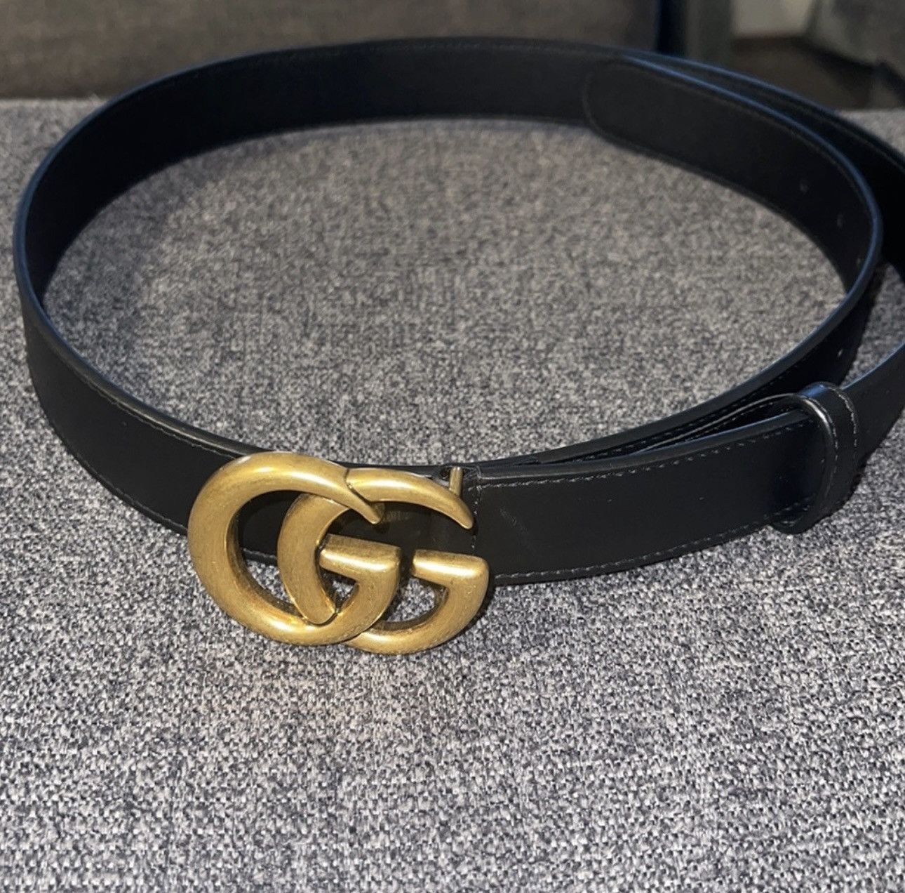 Gucci Black double g Gucci belt Size ONE SIZE - 1 Thumbnail