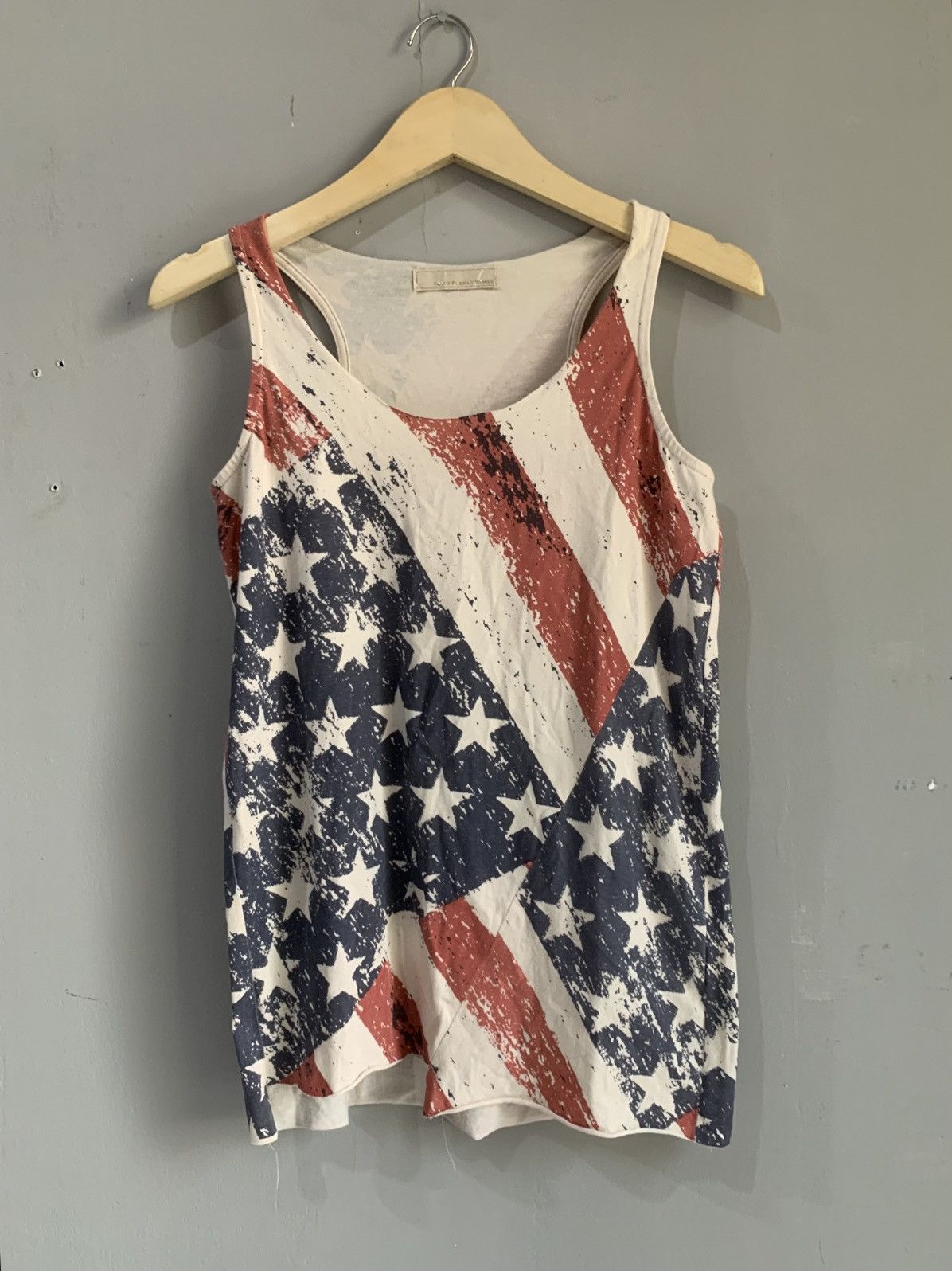 Balmain × Pierre Balmain Balmain - SS11 Punk American Flag Tank