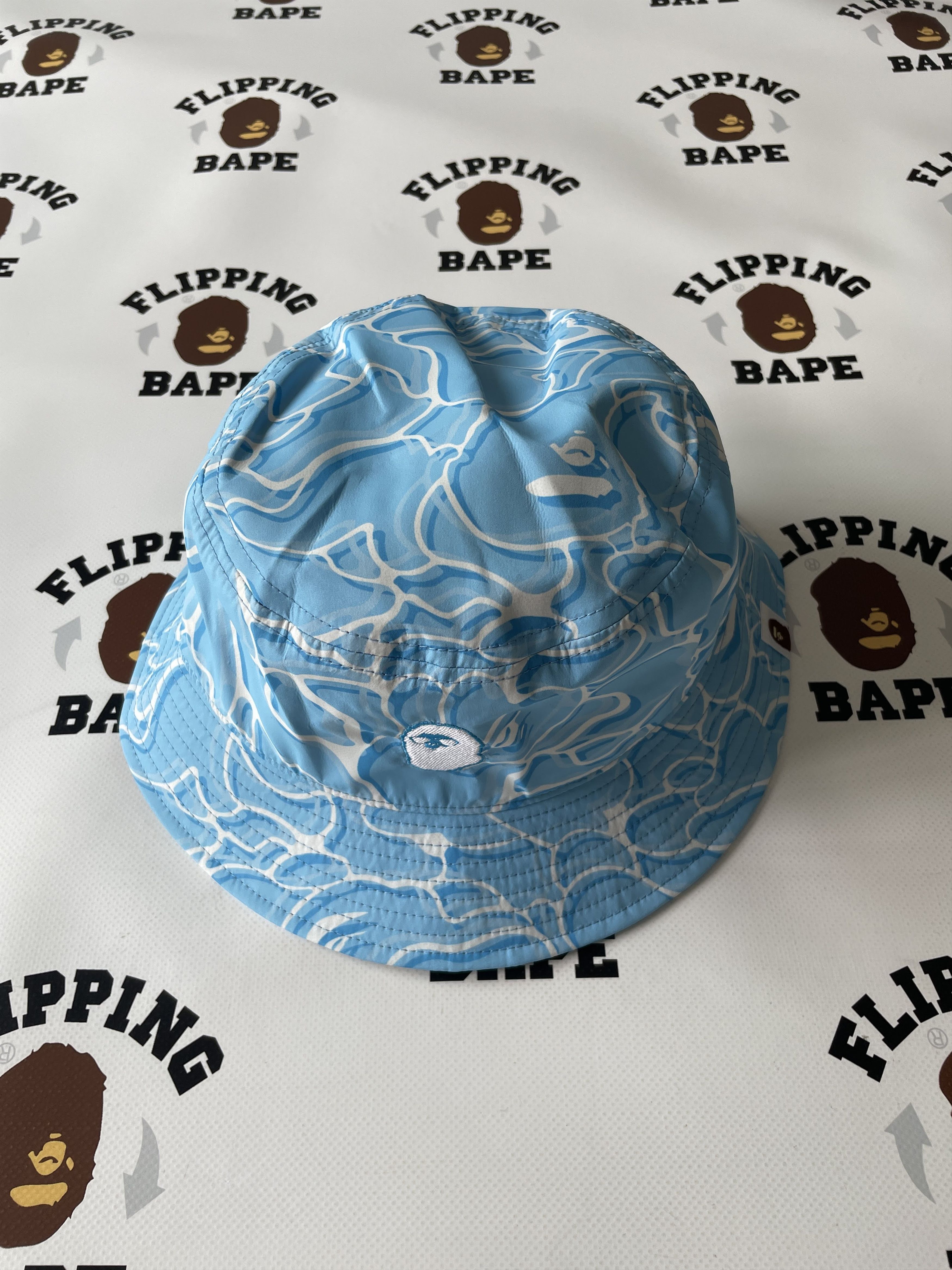 Bape ABC SEA SURFACE CAMO BUCKET HAT Size ONE SIZE - 4 Thumbnail