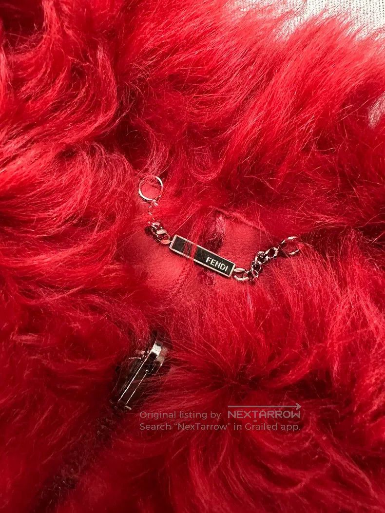 Fendi Fendi Red Fur Lined Vest Double-Sided Wear Jacket Size XXS / US 00 / IT 34 - 5 Thumbnail