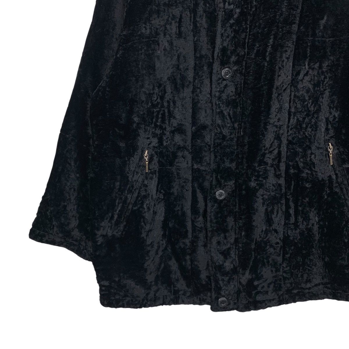 Hardy Amies HARDY AMIES LONDON Embroidery Logo Velvet Jacket #1863-C81 Size US L / EU 52-54 / 3 - 3 Thumbnail