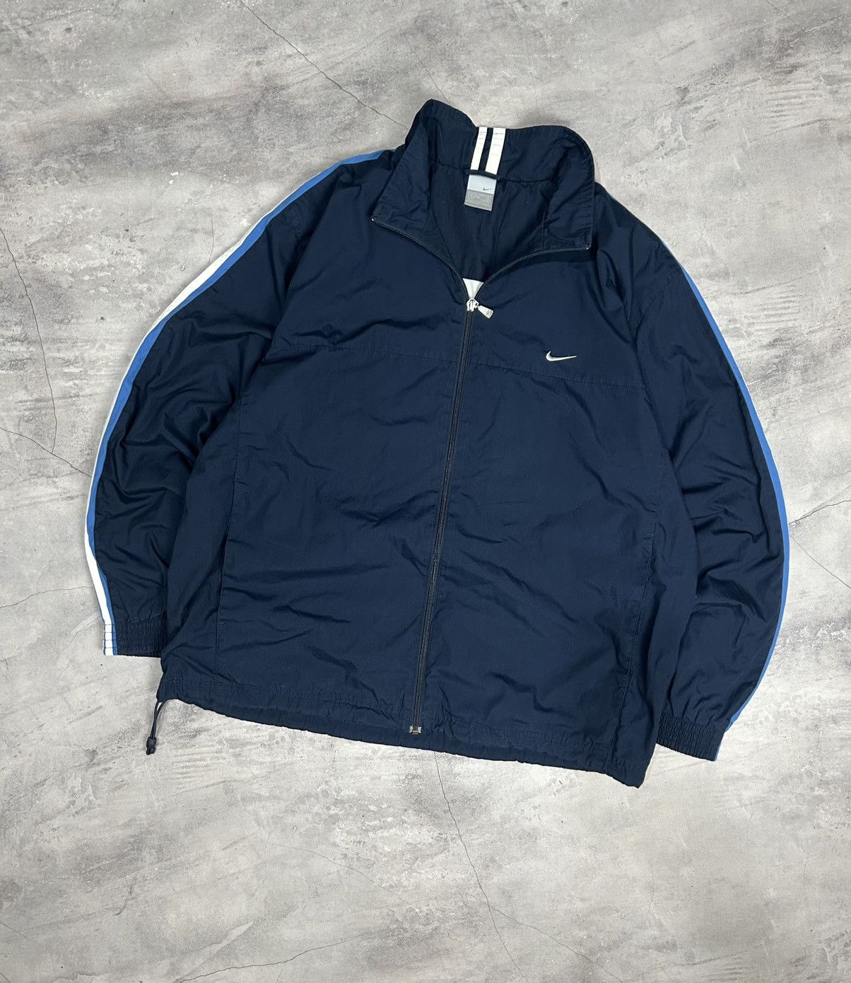 Nike Vintage Nike Nylon Track Zip Light Jacket TN Size US XL / EU 56 / 4 - 1 Thumbnail